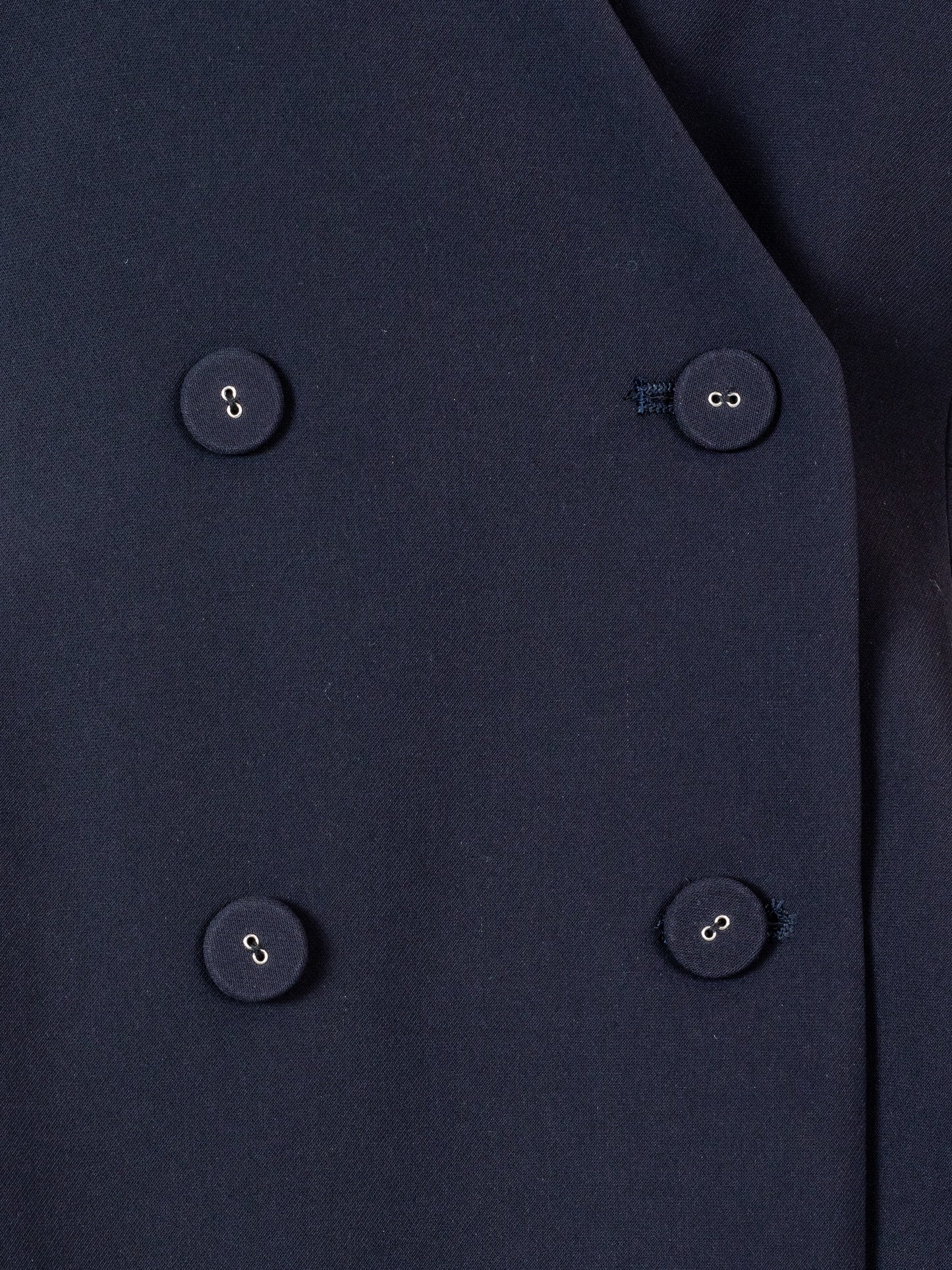 Ruffle 2way Peplum Jacket -Navy