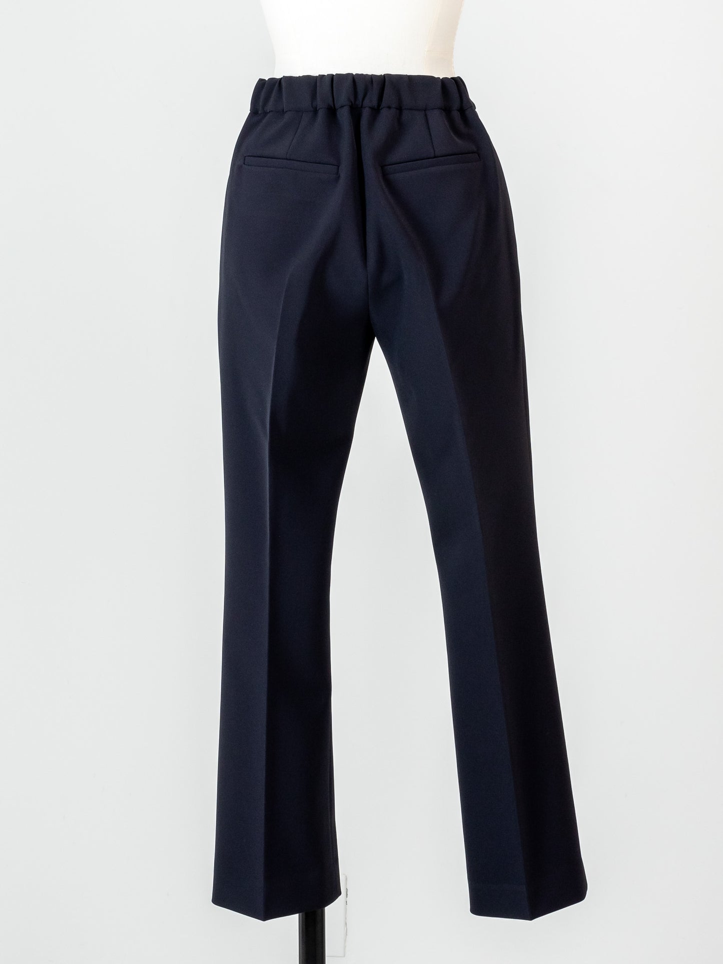 Flareless Pants-Navy