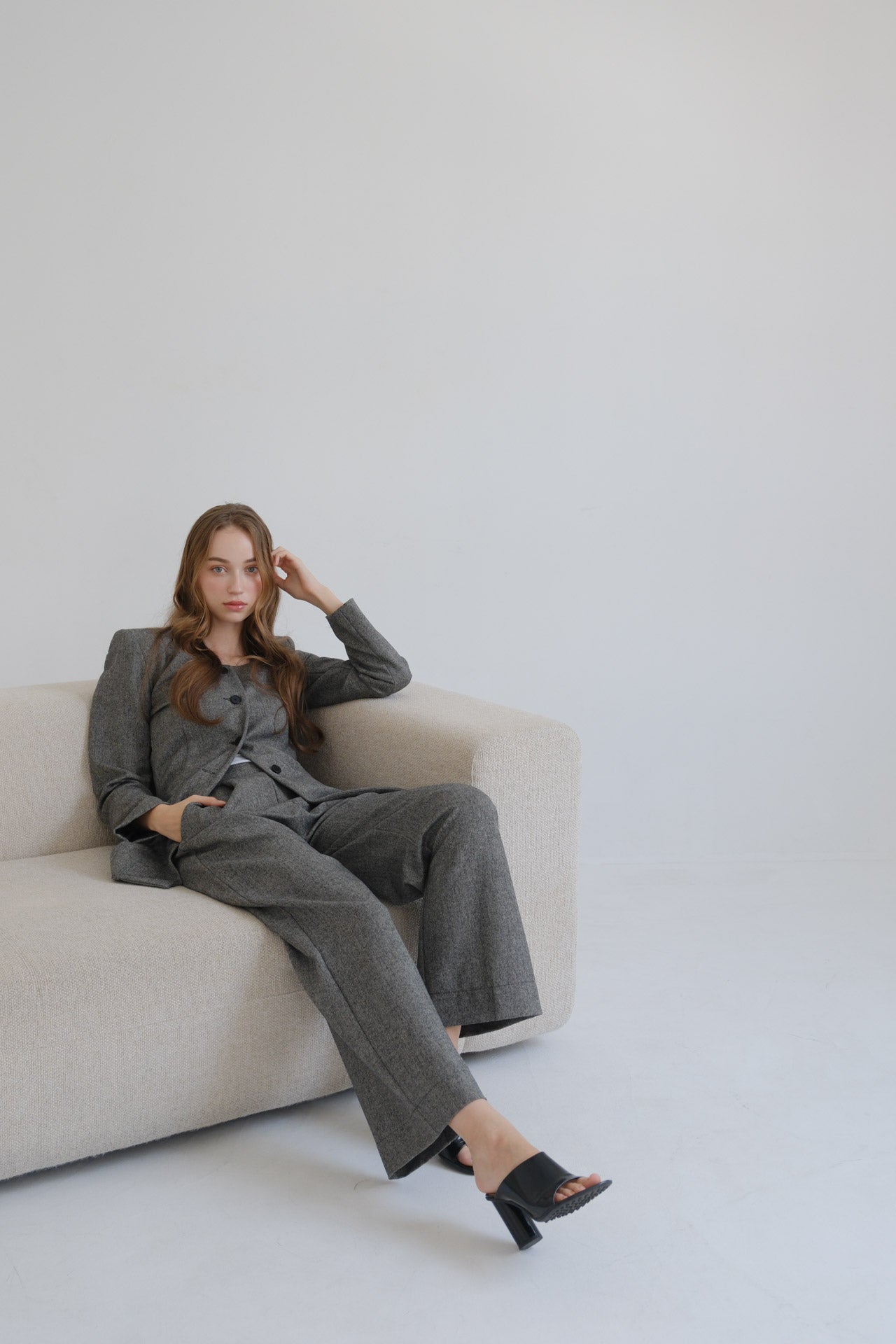 Lady Easy pants / gray