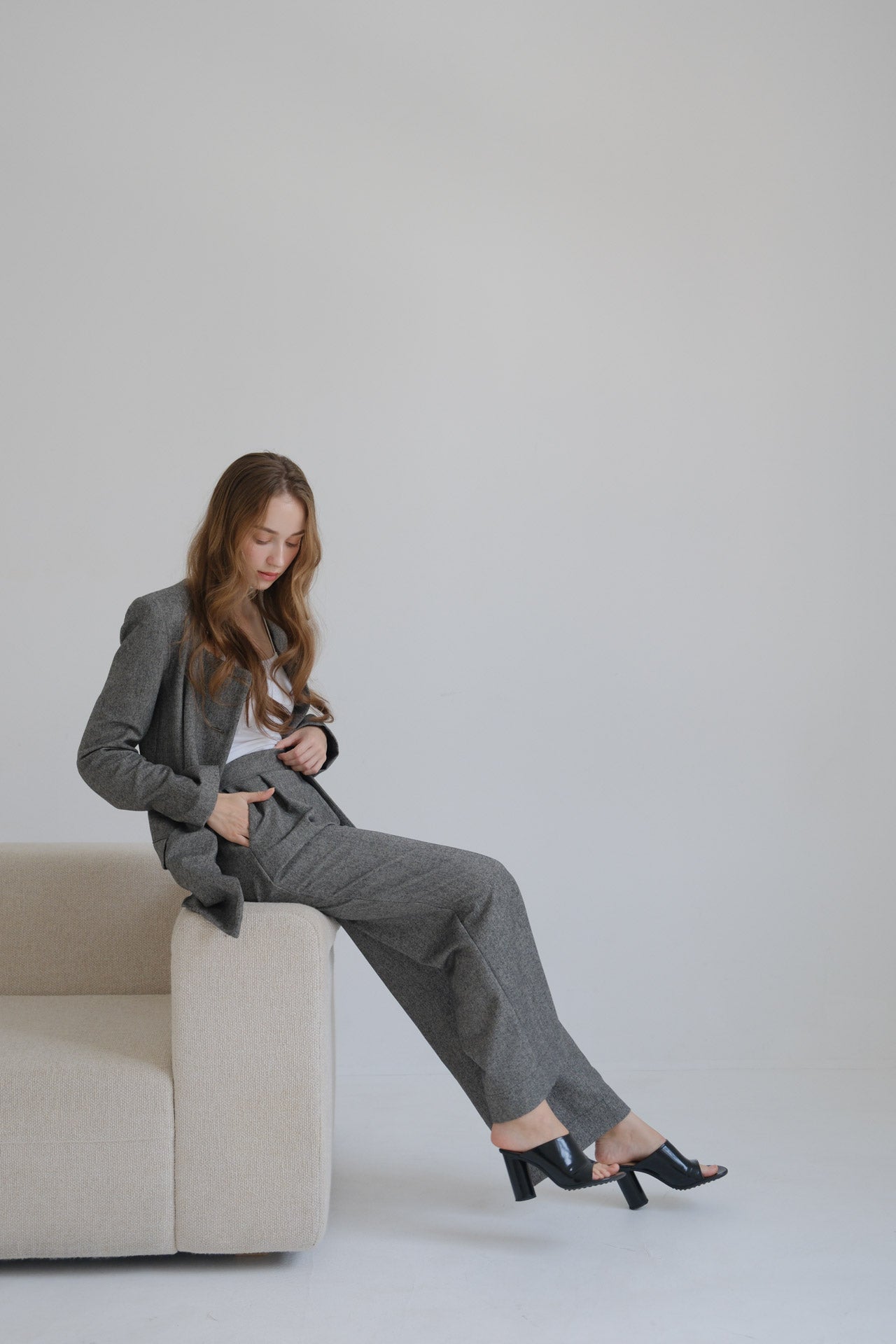 Lady Easy pants / gray