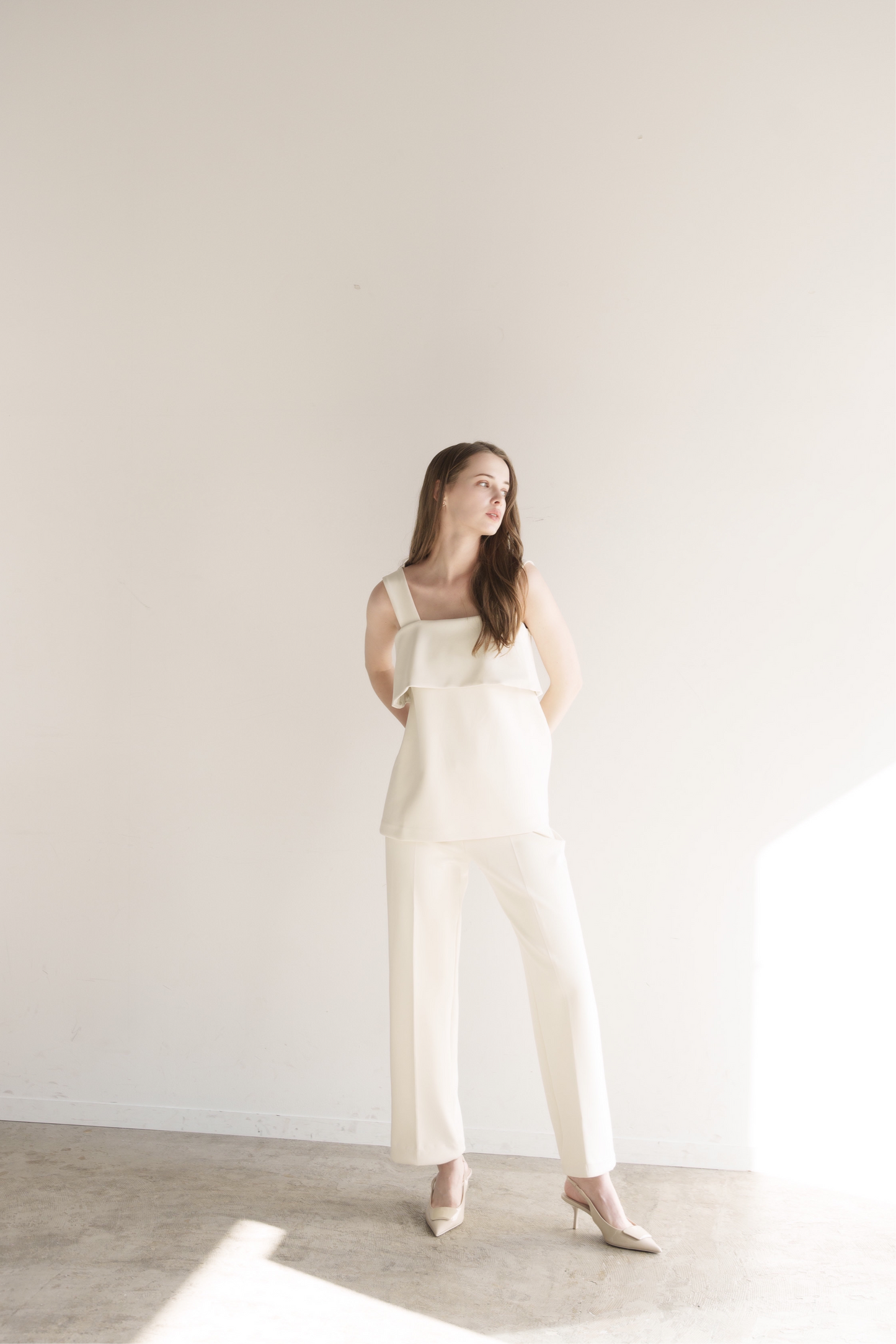 Biraku pants(White)
