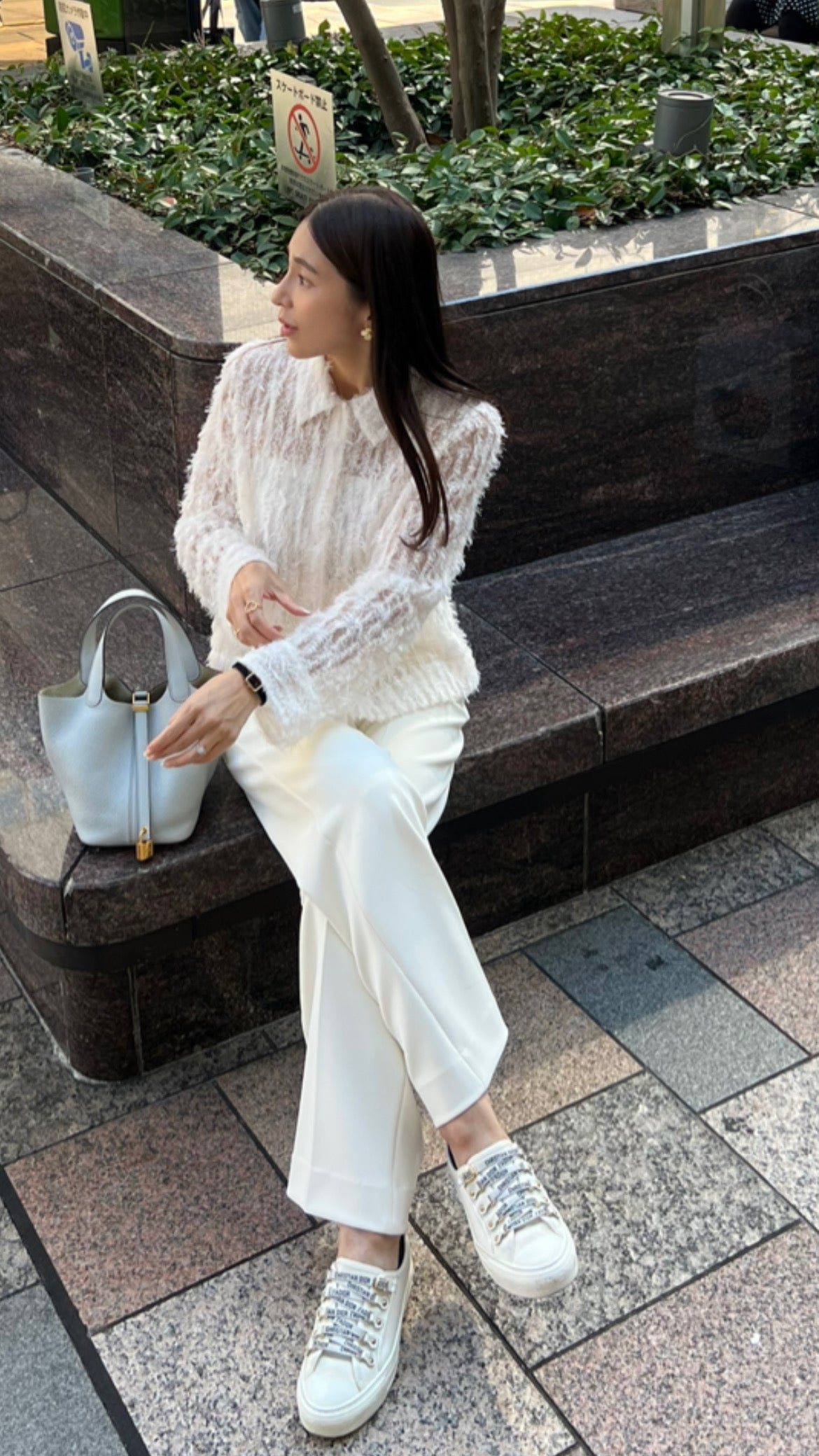 Biraku pants(White)