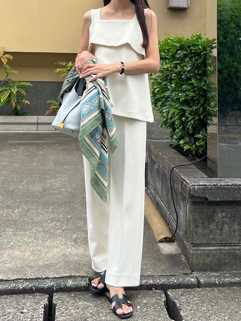 Biraku pants(White)