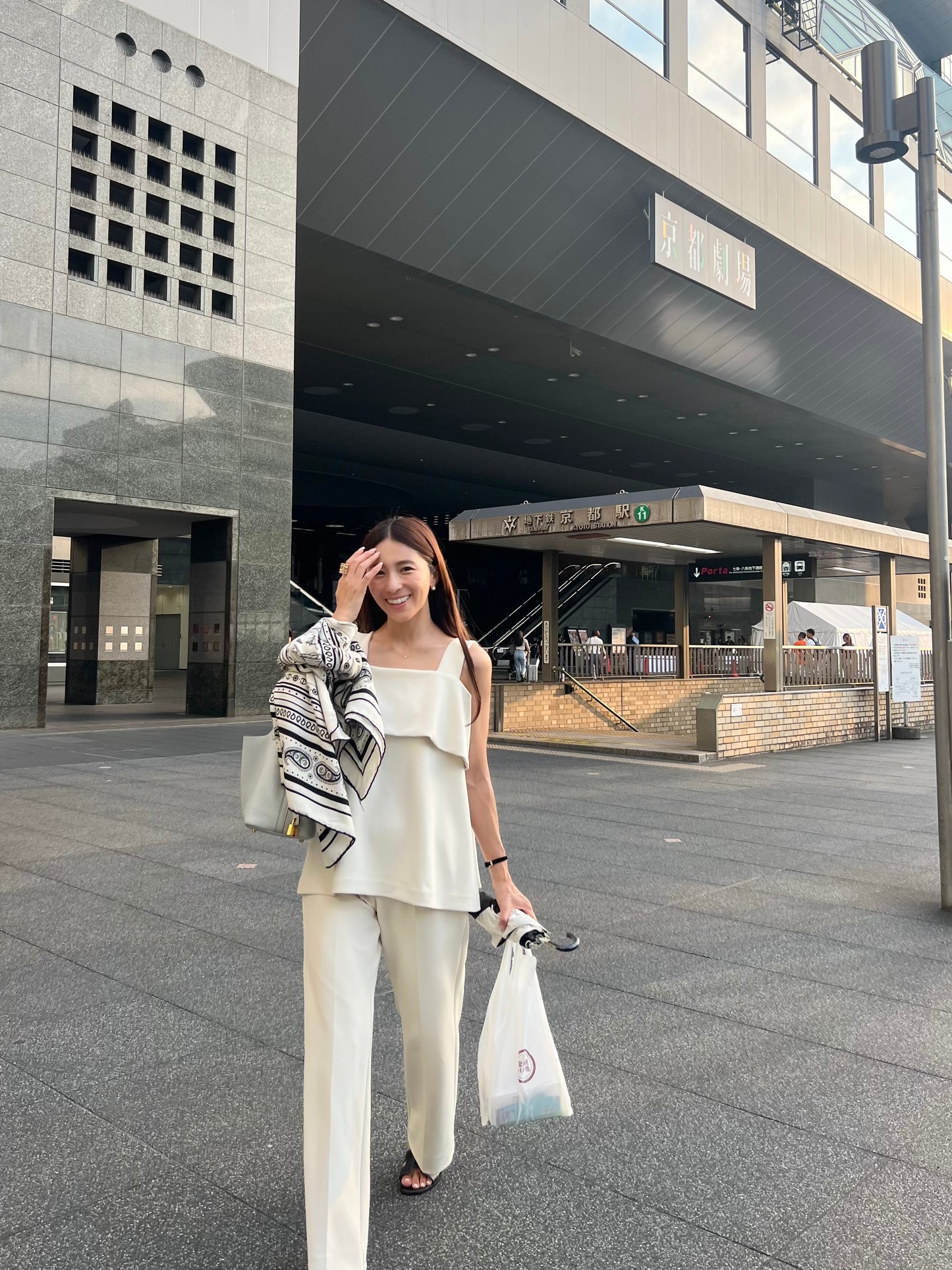 Biraku pants(White)