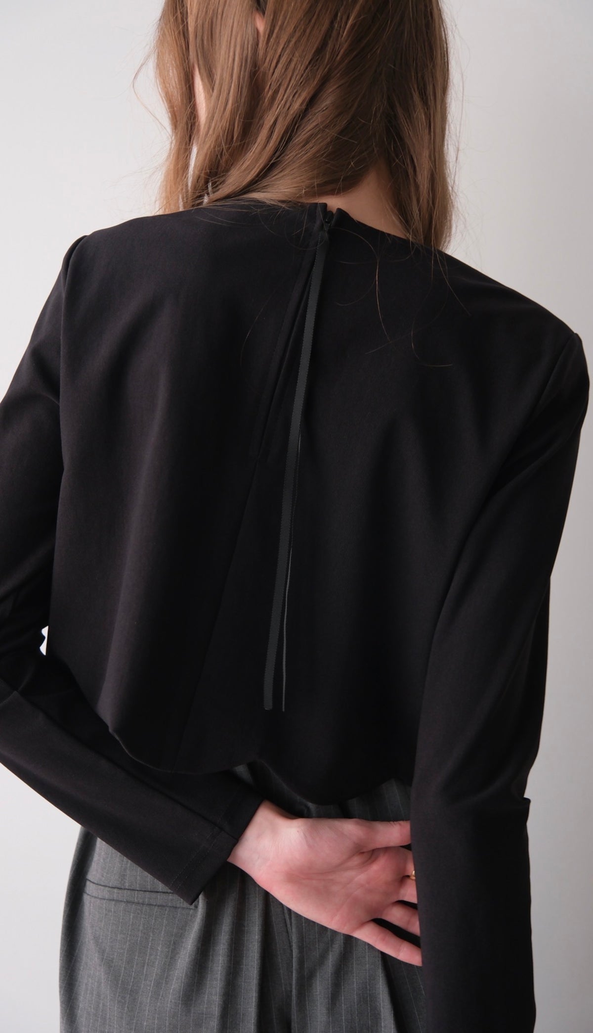 (即納) Otona scallop tops