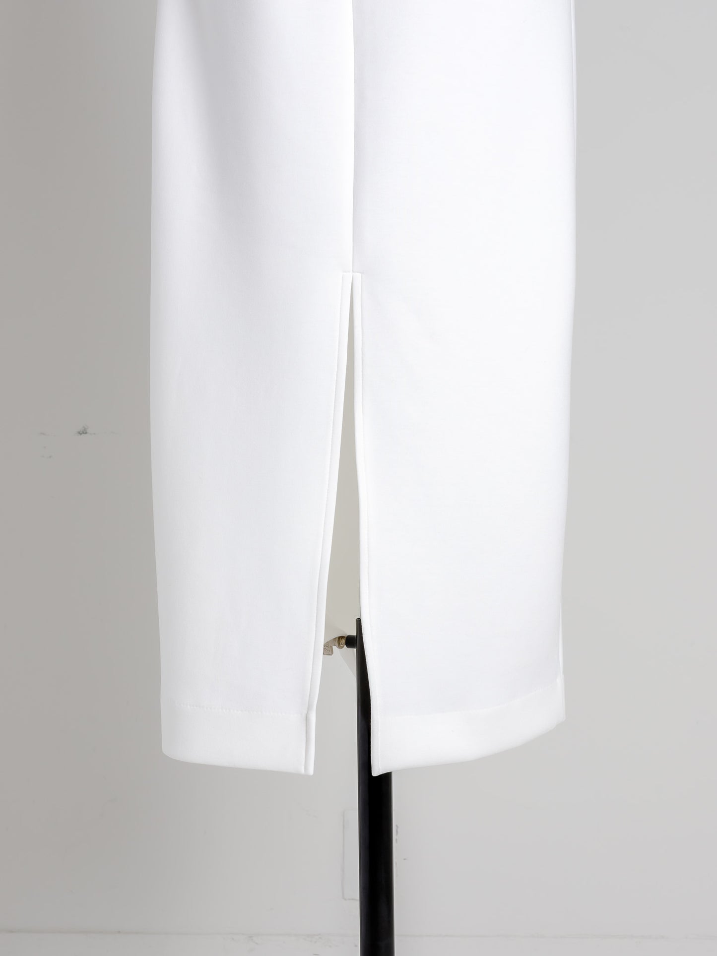 Lady scallop dress-White