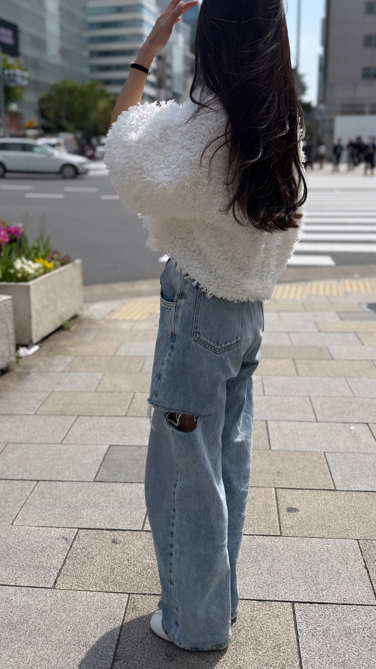 fluffy jacket