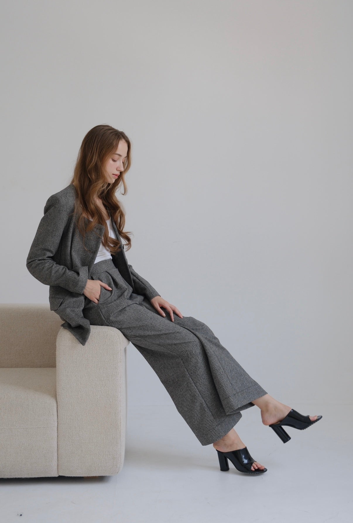 Lady Easy pants / gray