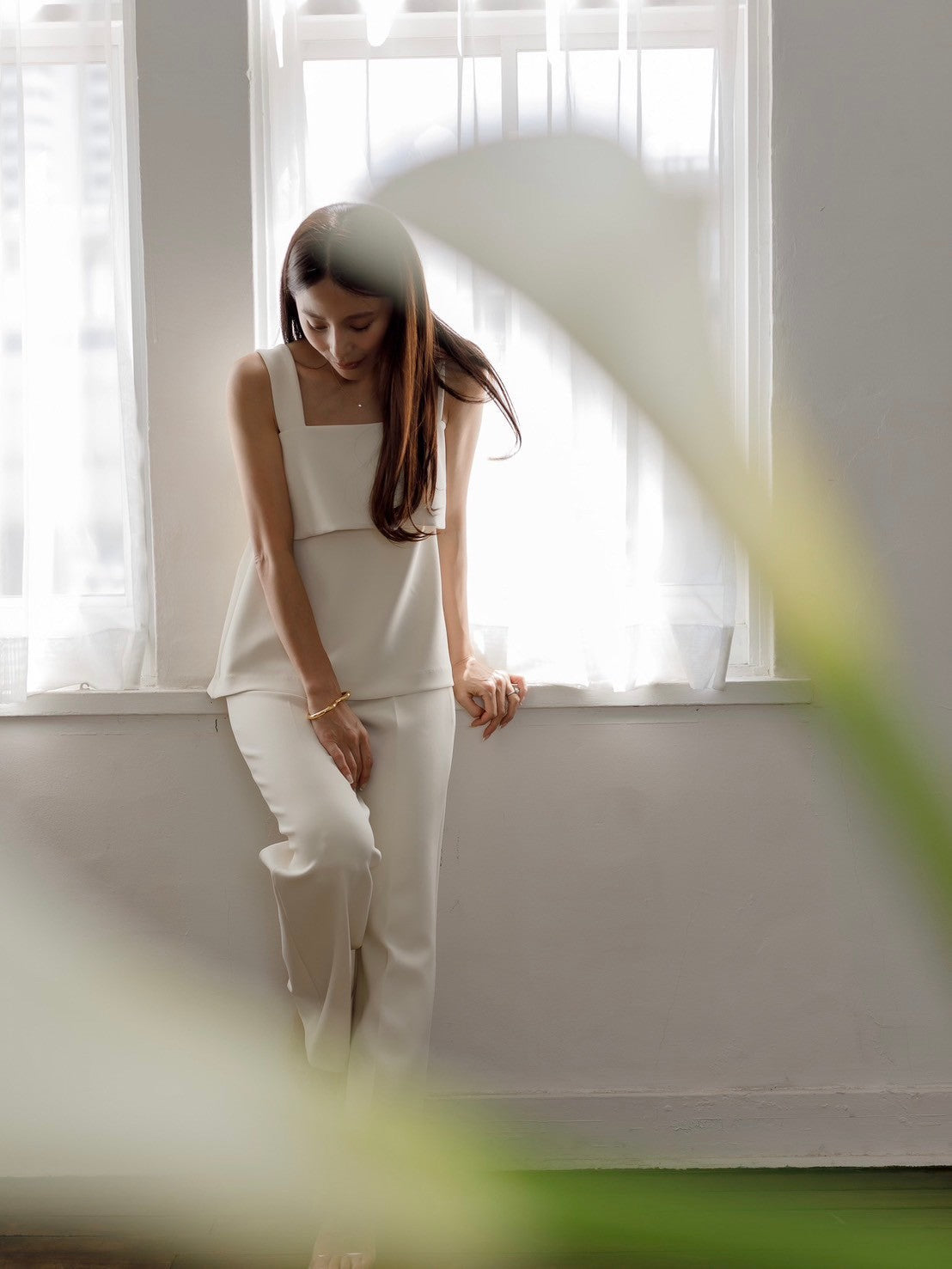 Biraku pants(White)