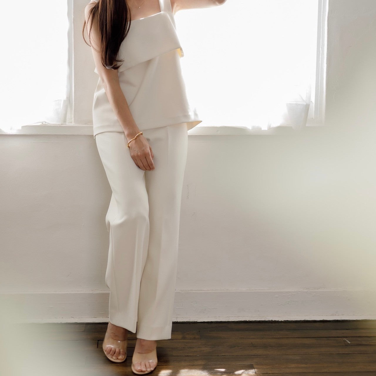 Biraku pants(White)