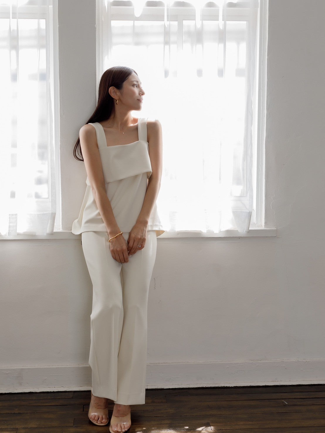 Biraku pants(White)