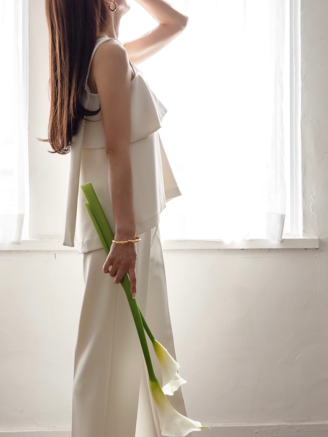 Biraku pants(White)