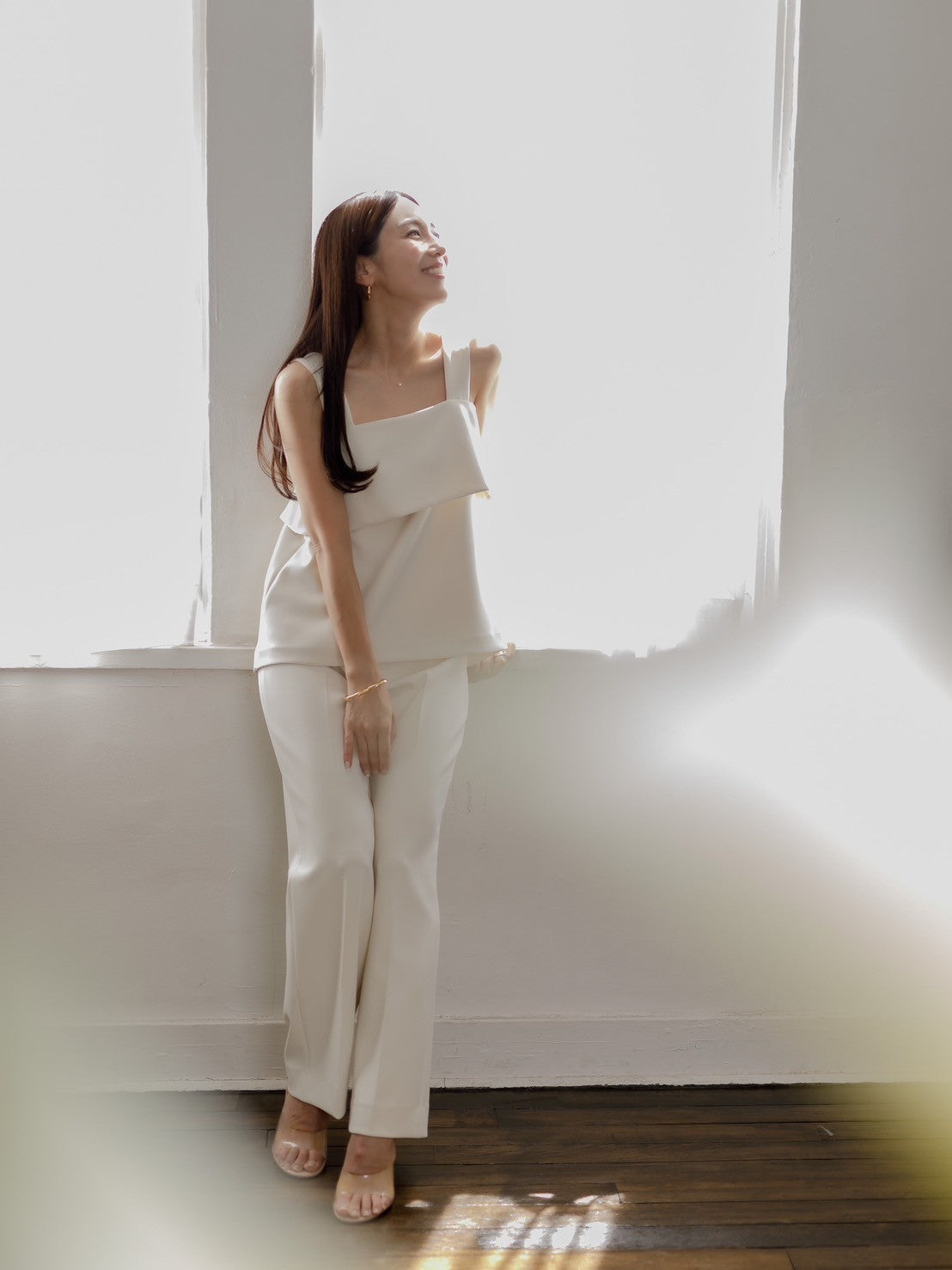 Biraku pants(White)