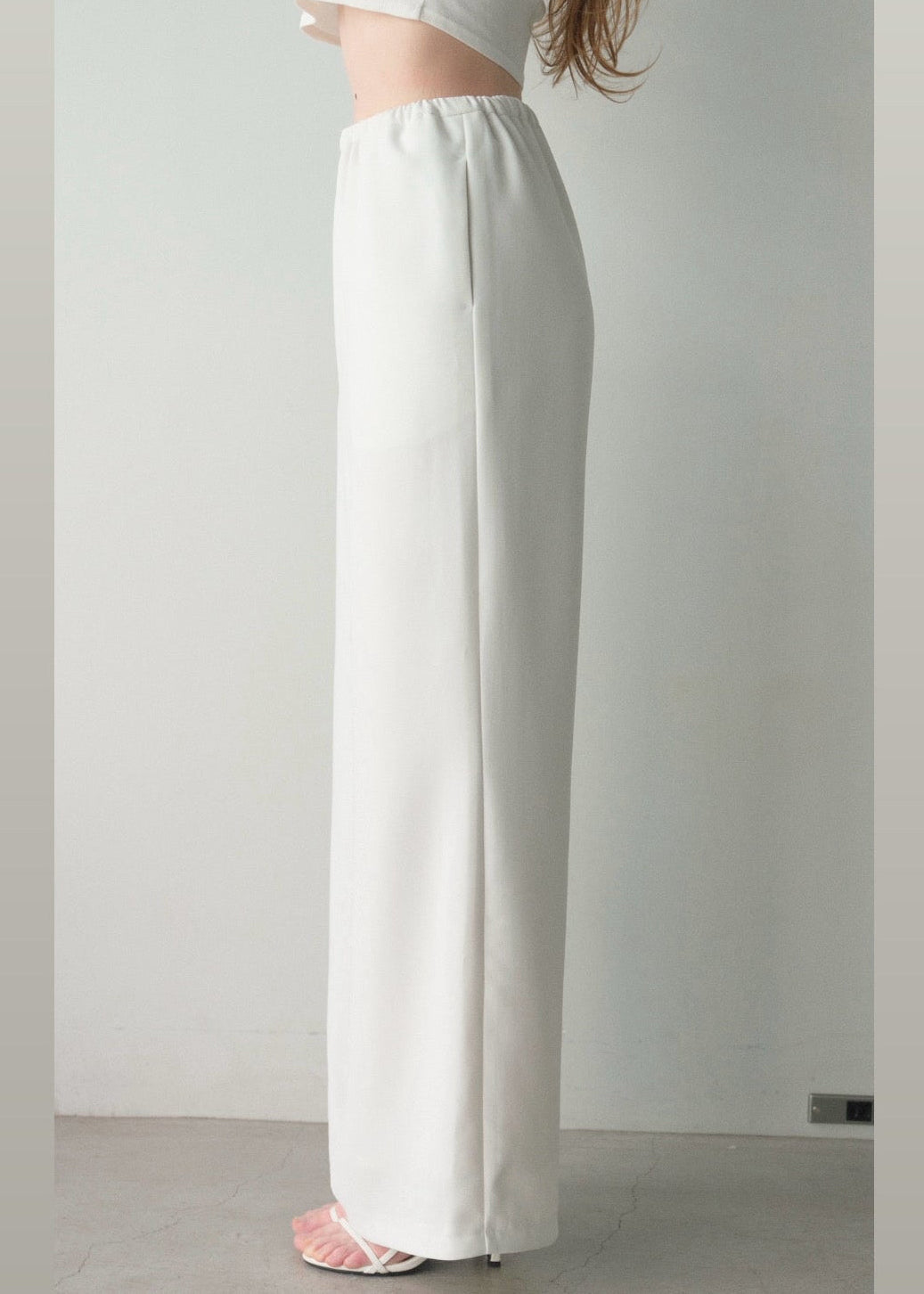 Relaxy easy pants /white