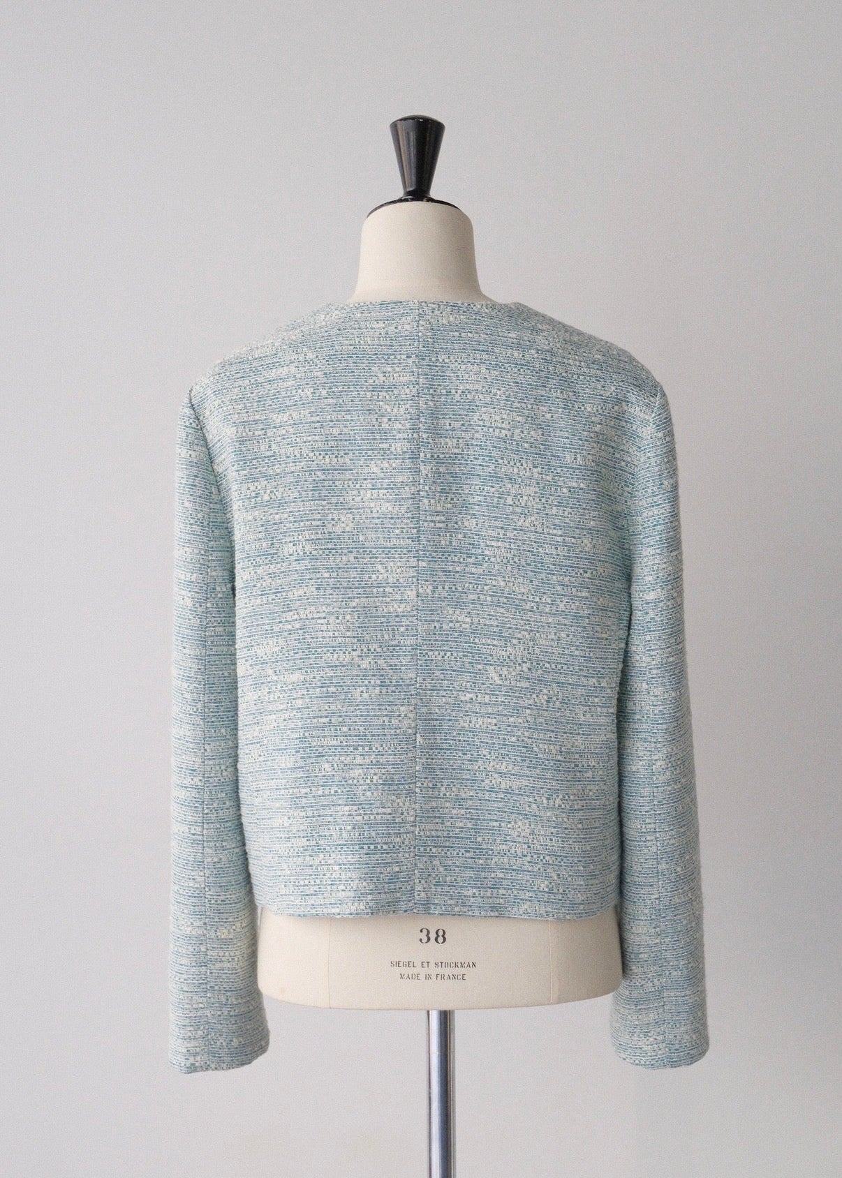 【即納】 CARLA Tweed jacket / Green