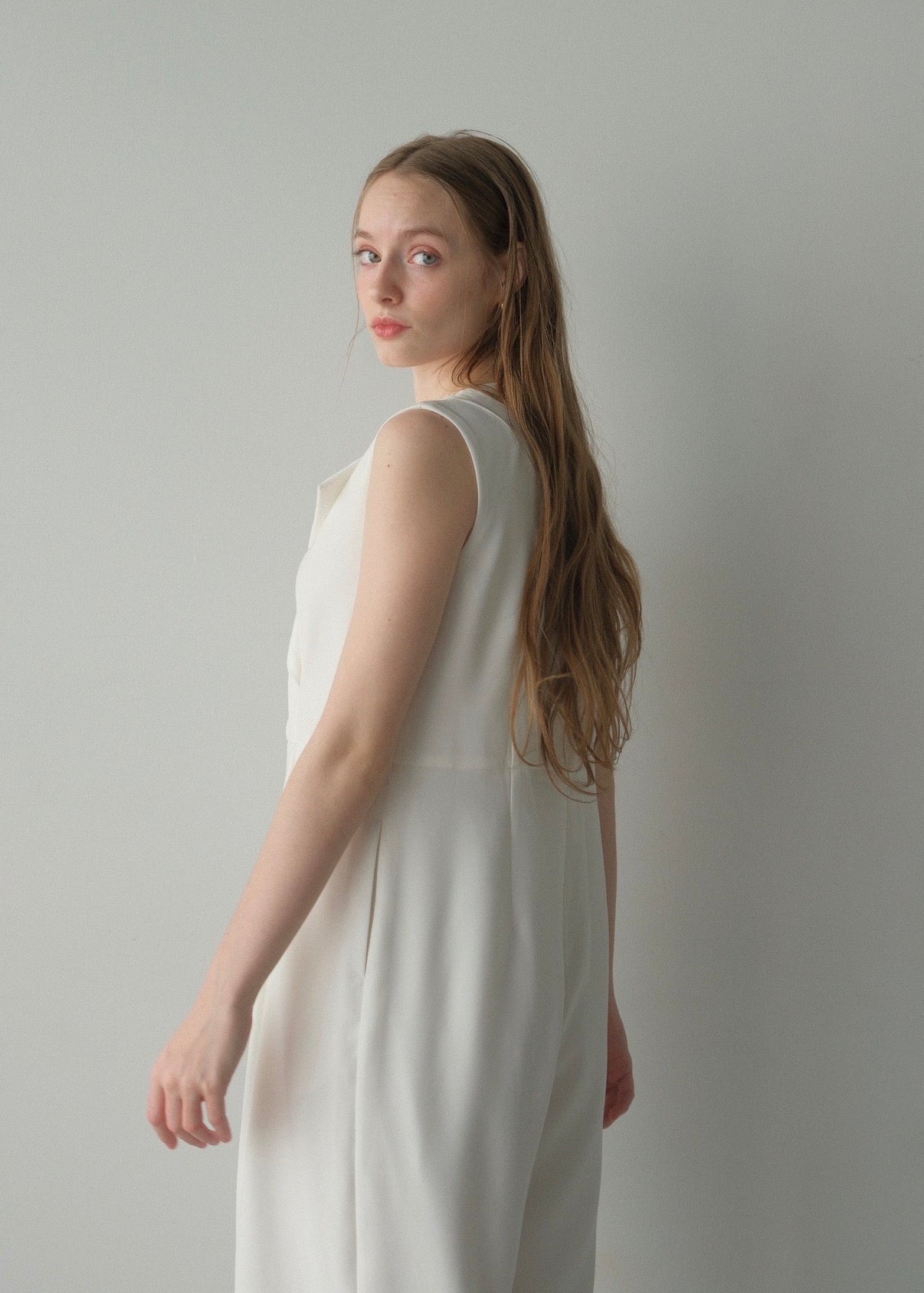 Lady handsome all-in-one / White