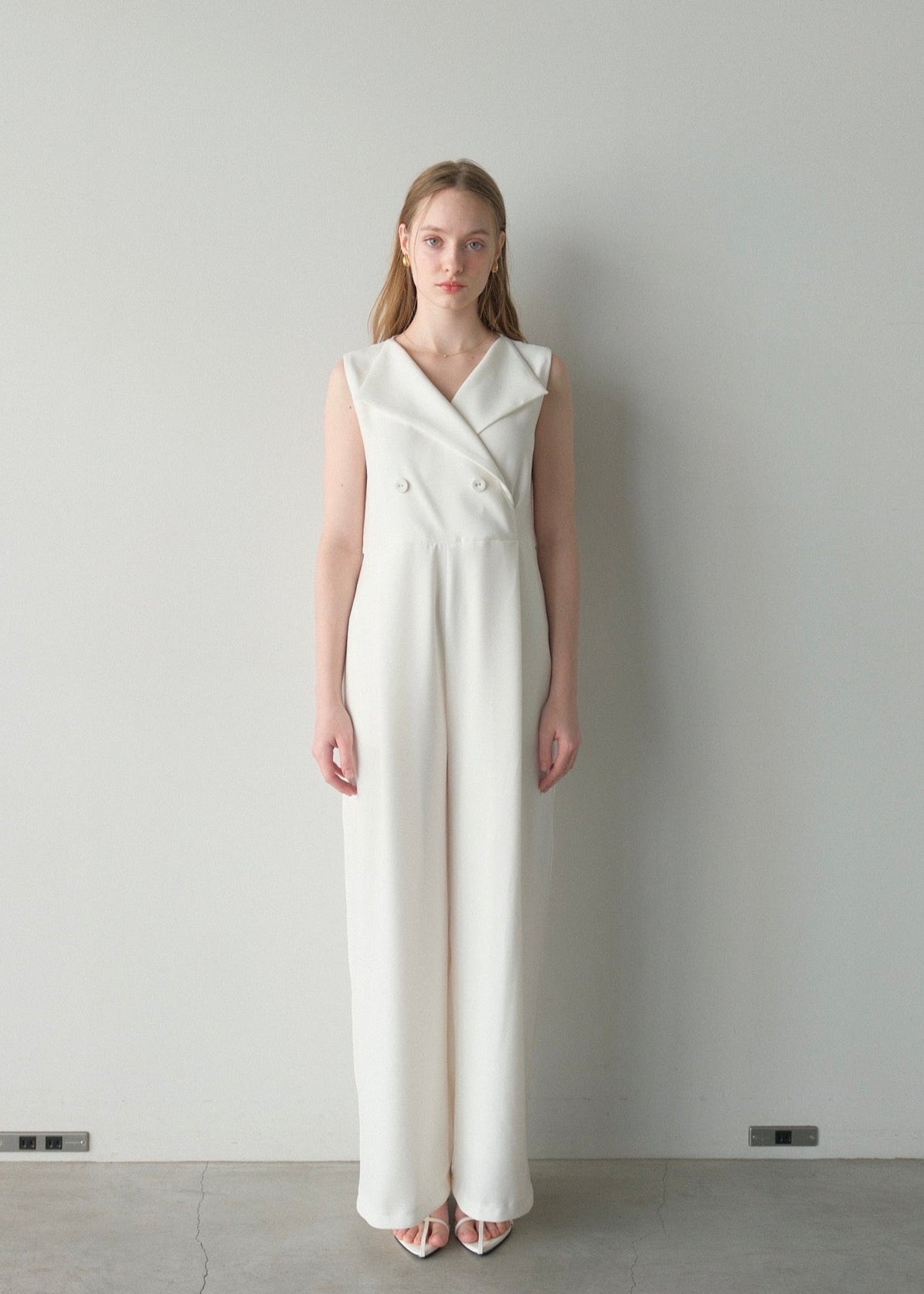 Lady handsome all-in-one / White