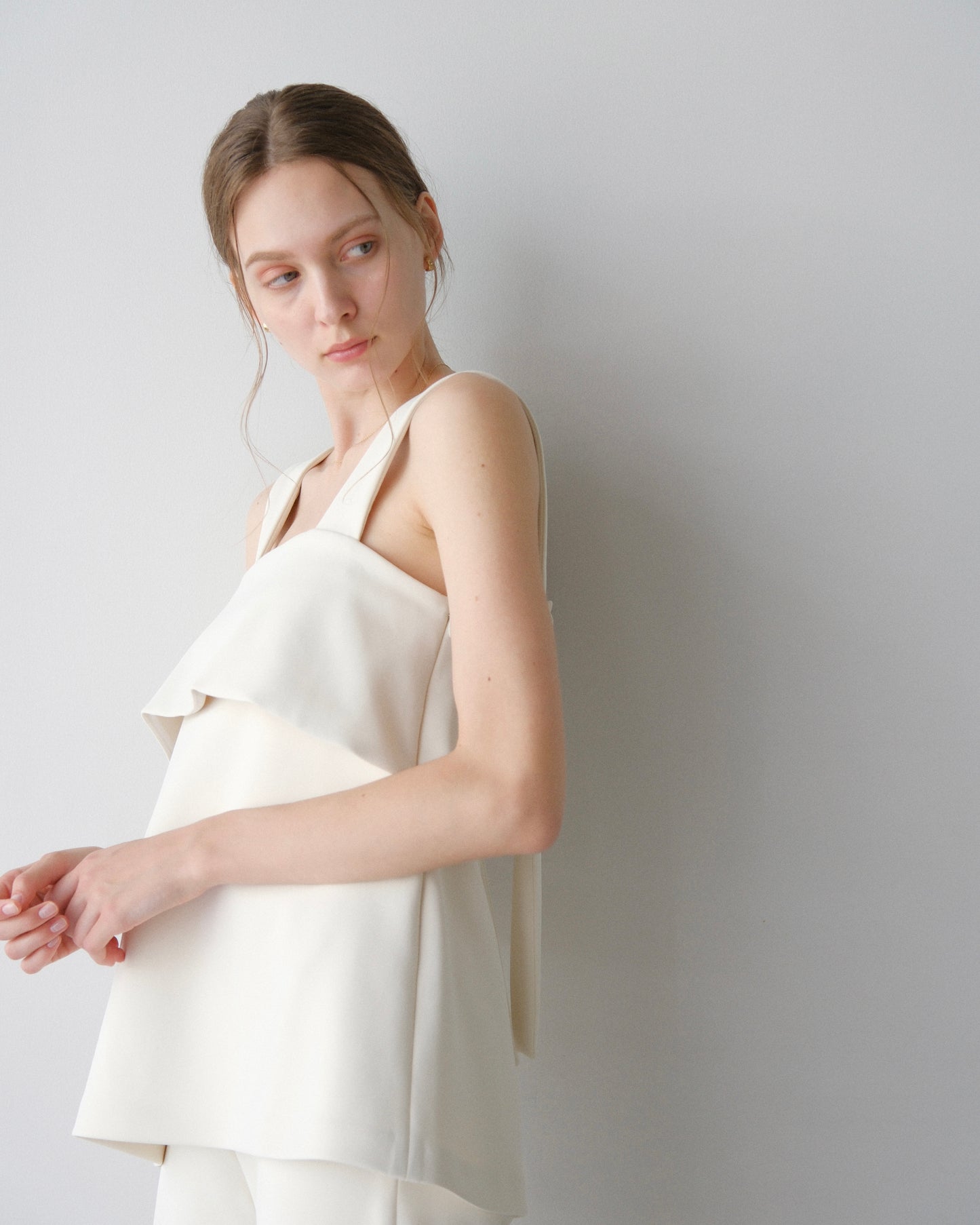 Biraku bustier tops (White)