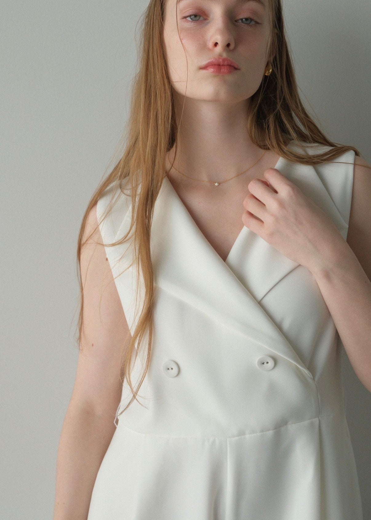 Lady handsome all-in-one / White