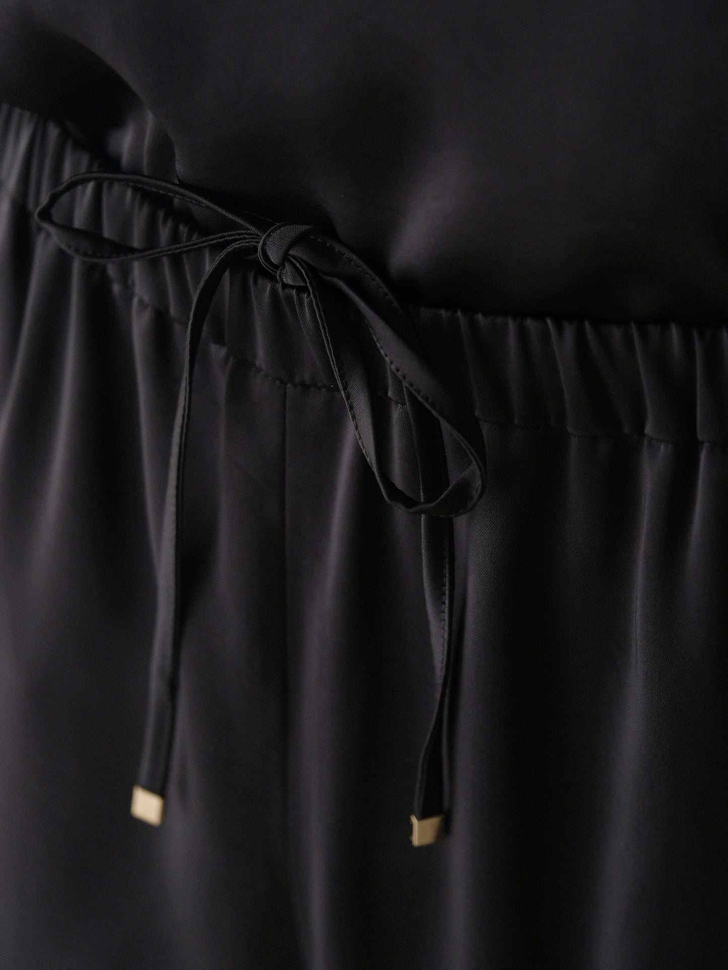 【coming soon】 Lady satin easy pants