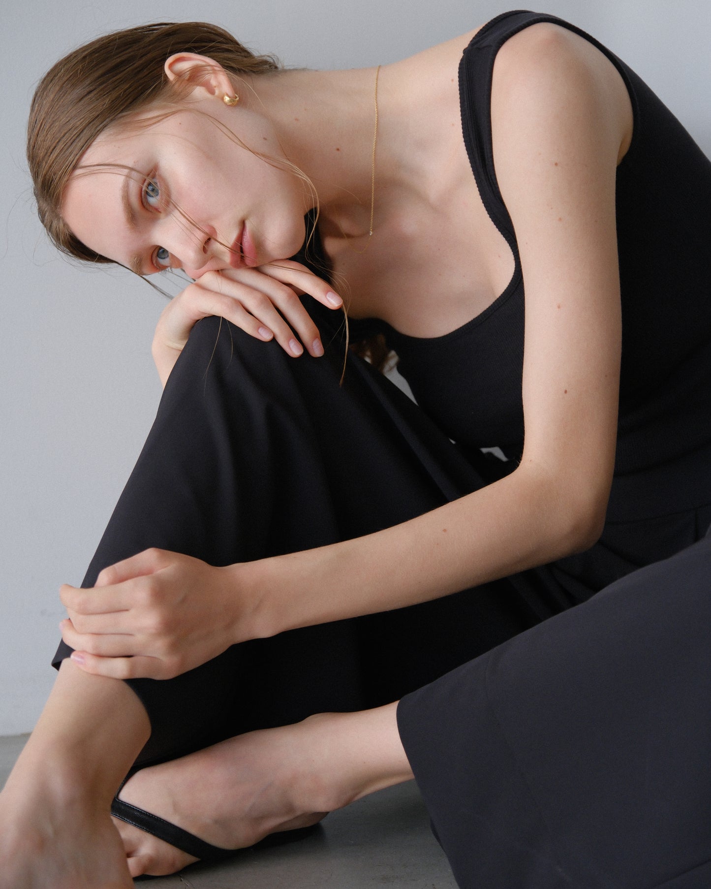 2way Thank top - black