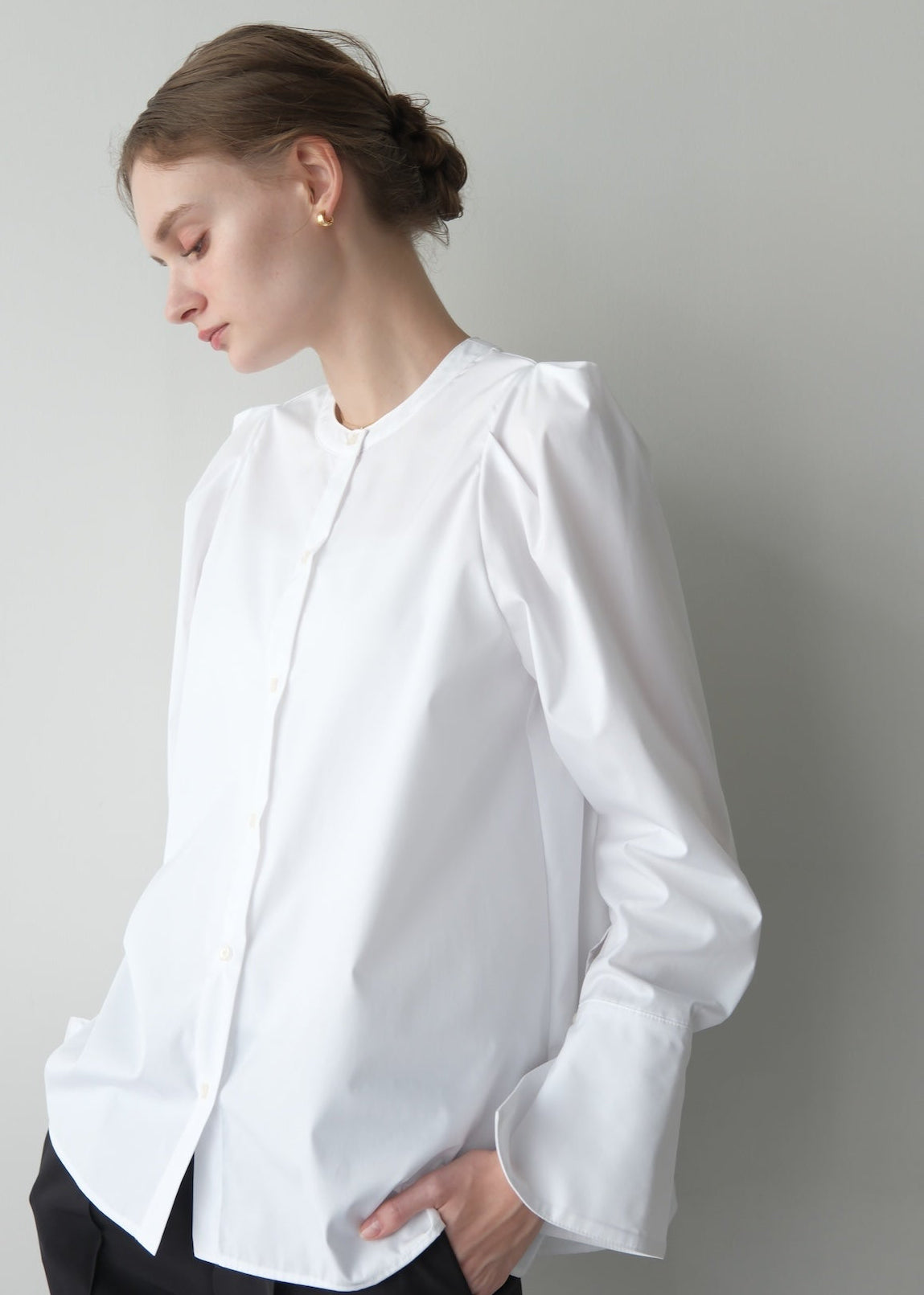 【Pre order】 2way Lady blouse
