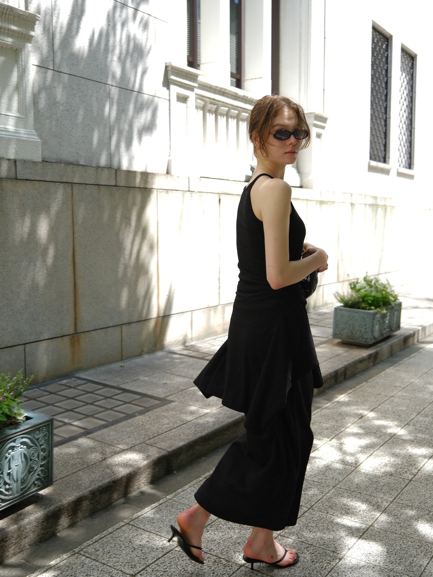 【coming soon】Lady cutsew 3piece -Black