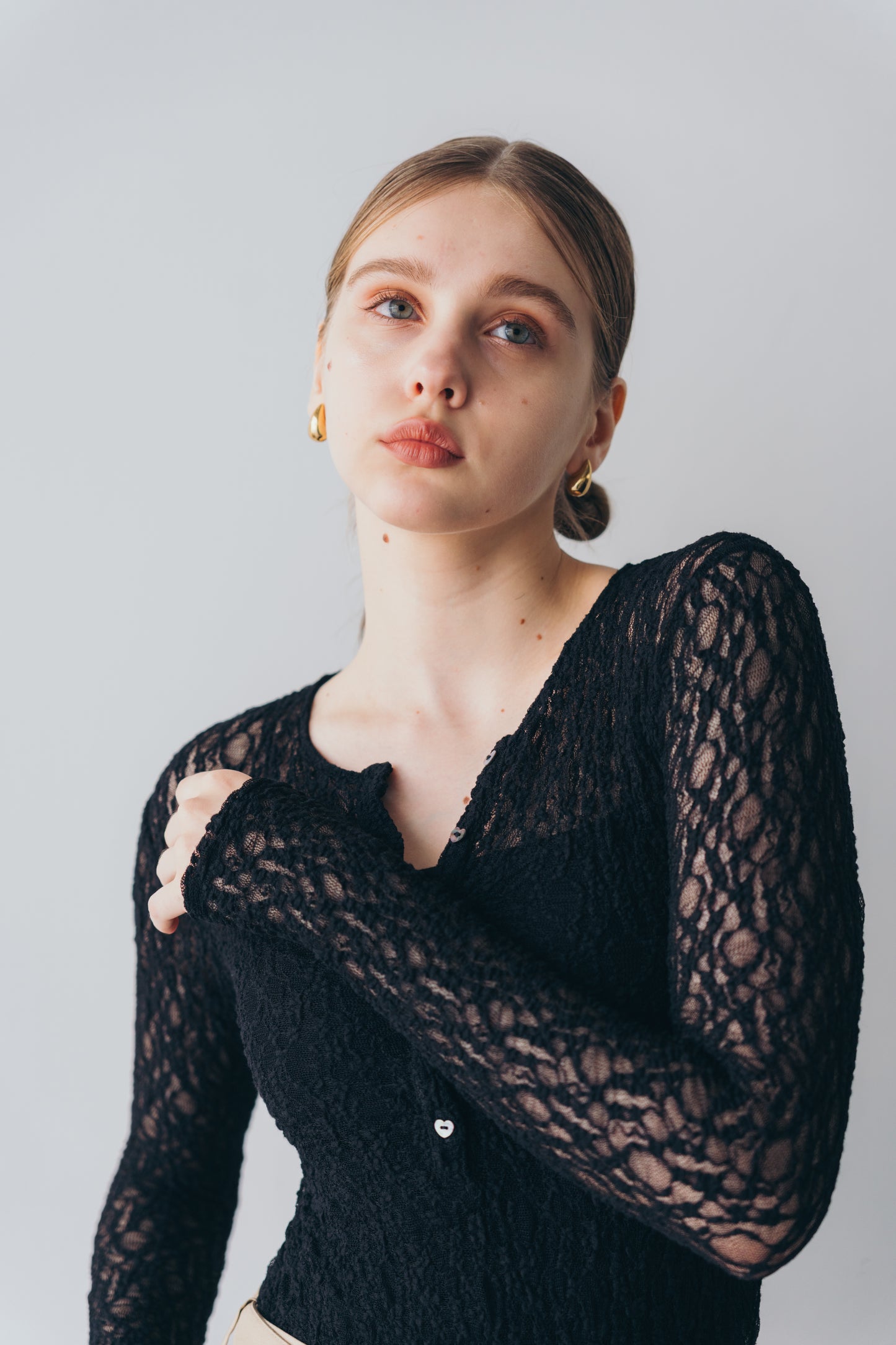 Lace body suit - Black