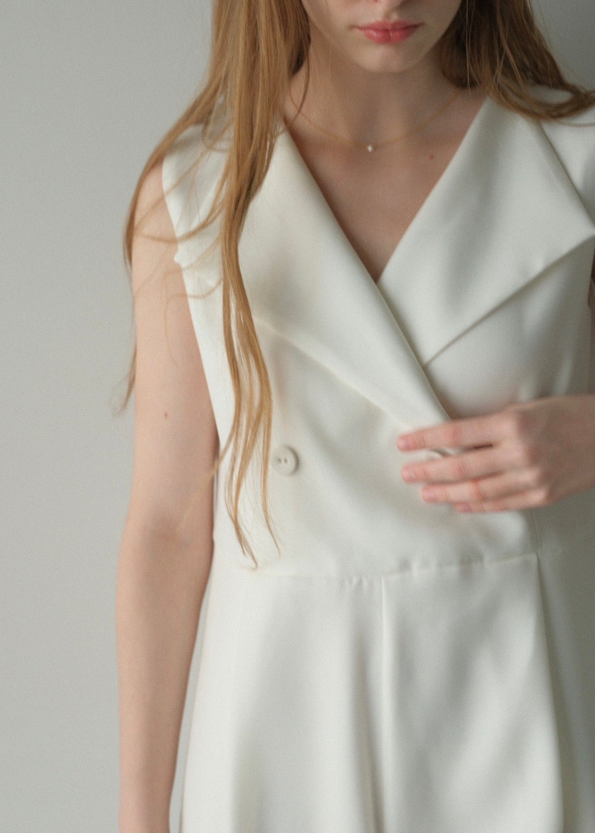 Lady handsome all-in-one / White