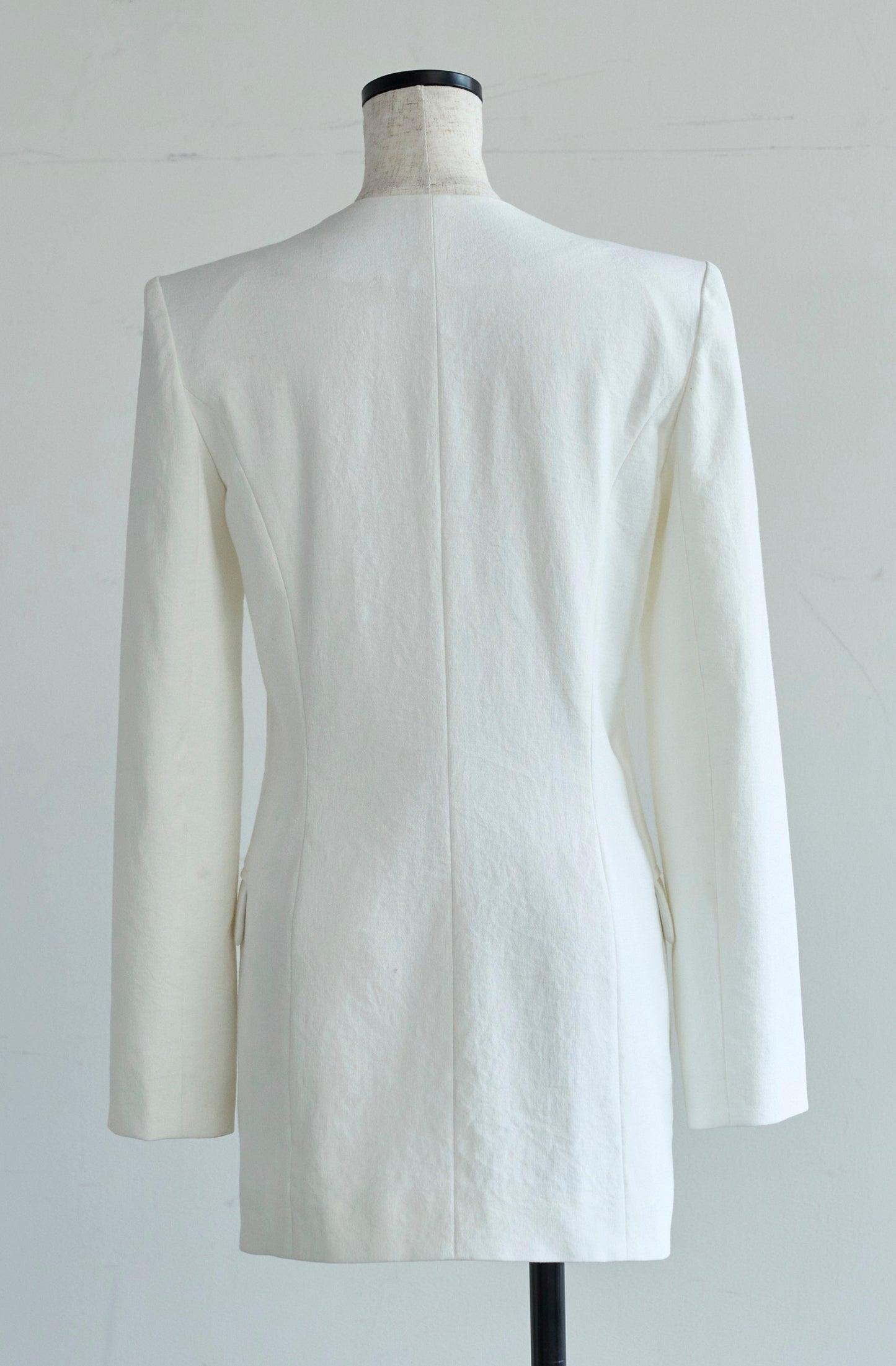 【即納】Lady handsome jacket（White）