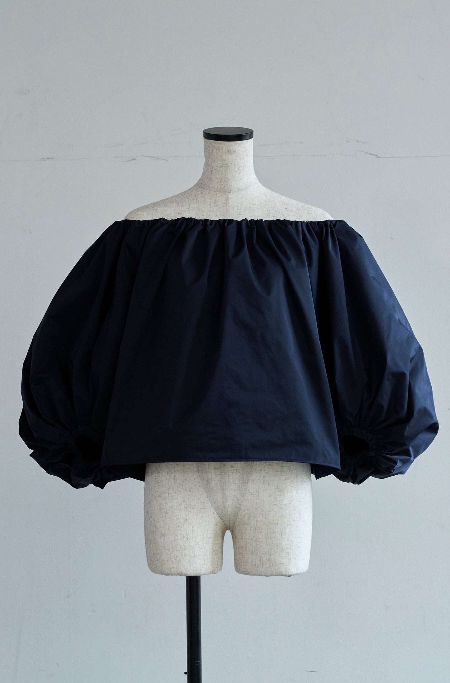 【予約】Otona whip off shoulder(Navy)