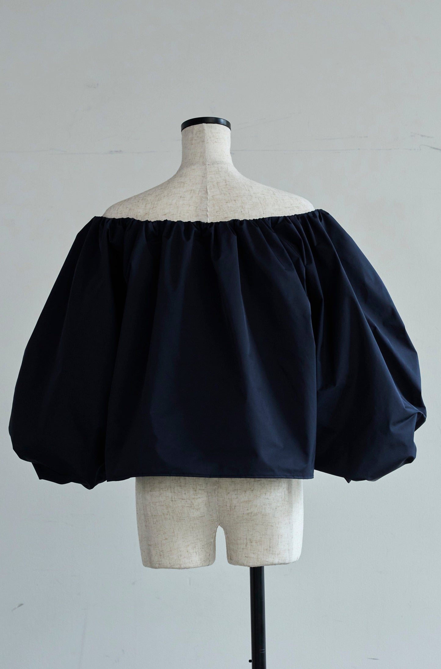 【予約】Otona whip off shoulder(Navy)