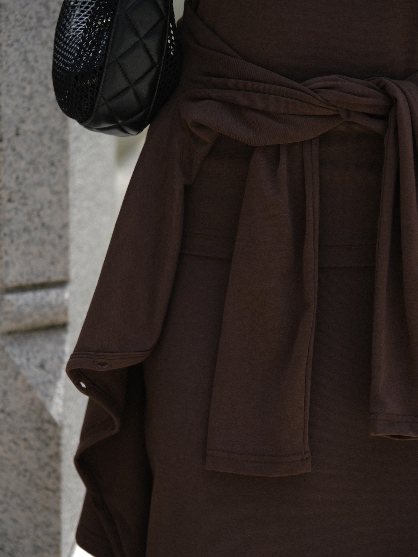 【coming soon】Lady cutsew 3piece -Brown