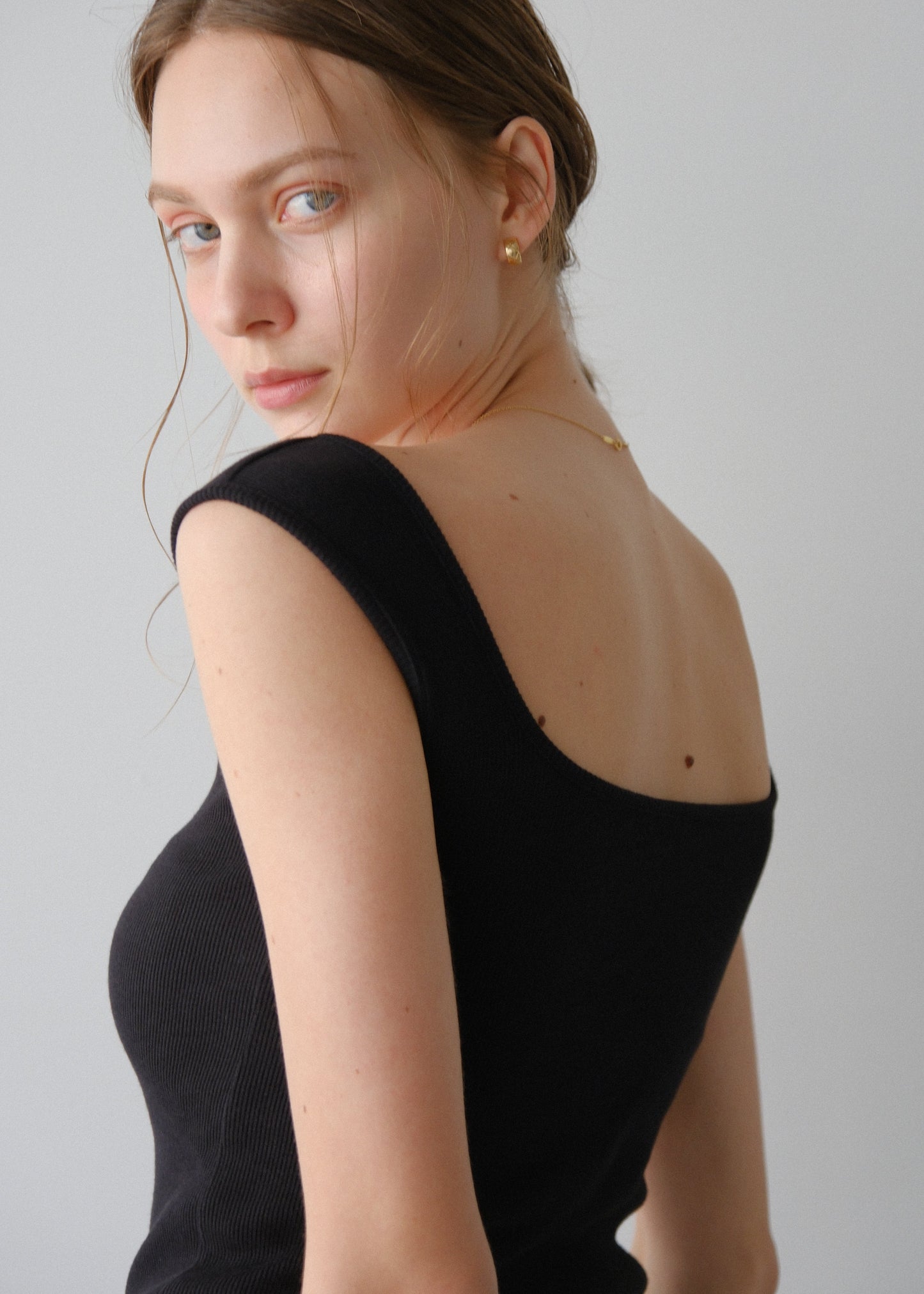 2way Thank top - black