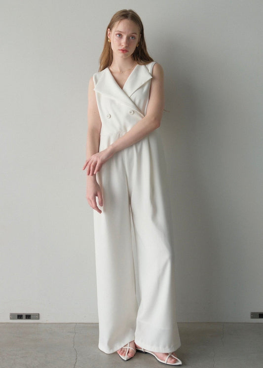 Lady handsome all-in-one / White