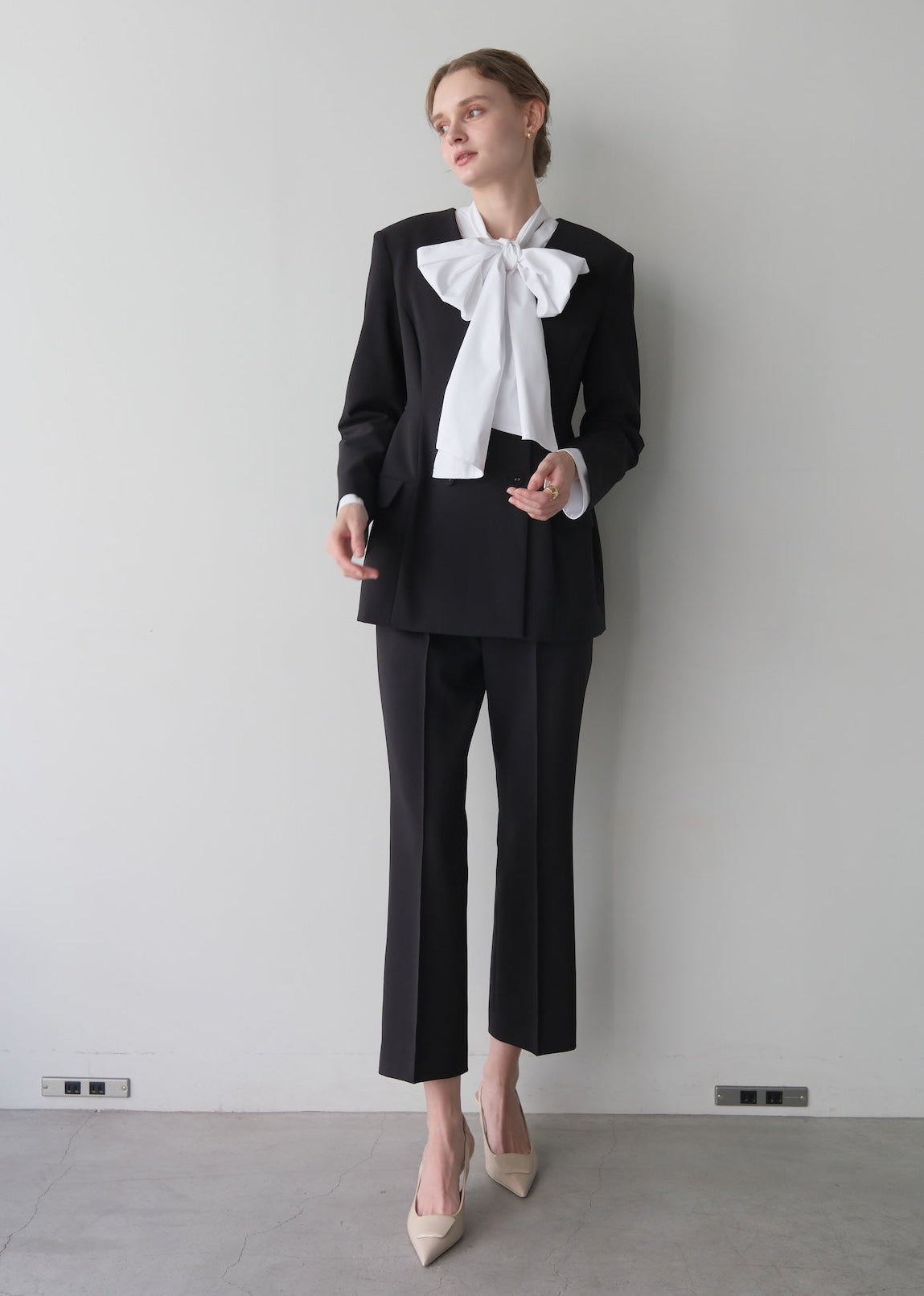 【Pre order】 2way Lady blouse