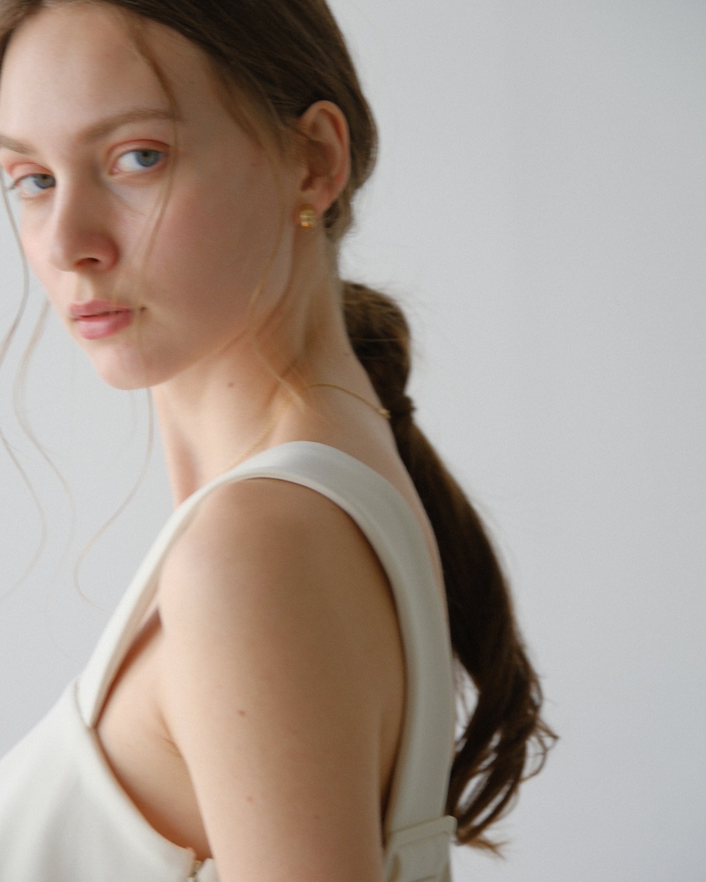 Biraku bustier tops (White)