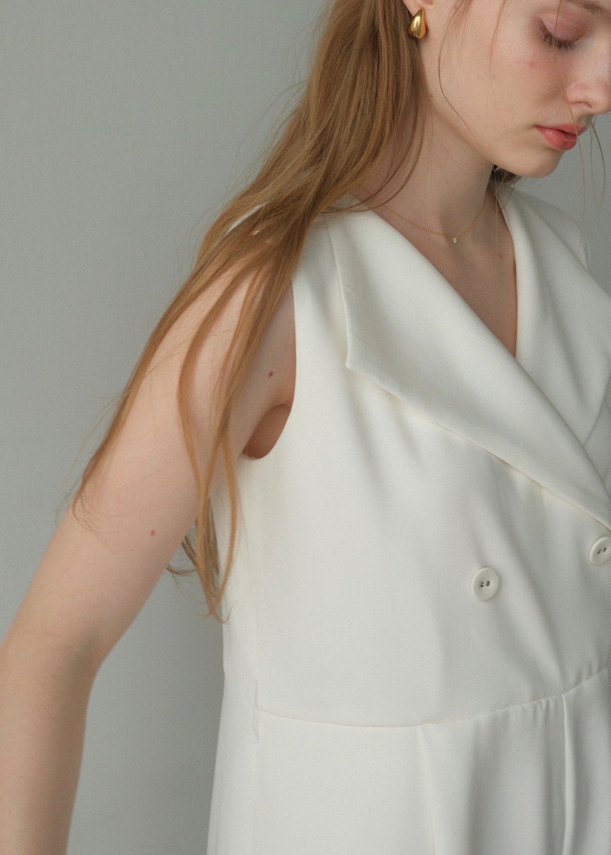 Lady handsome all-in-one / White