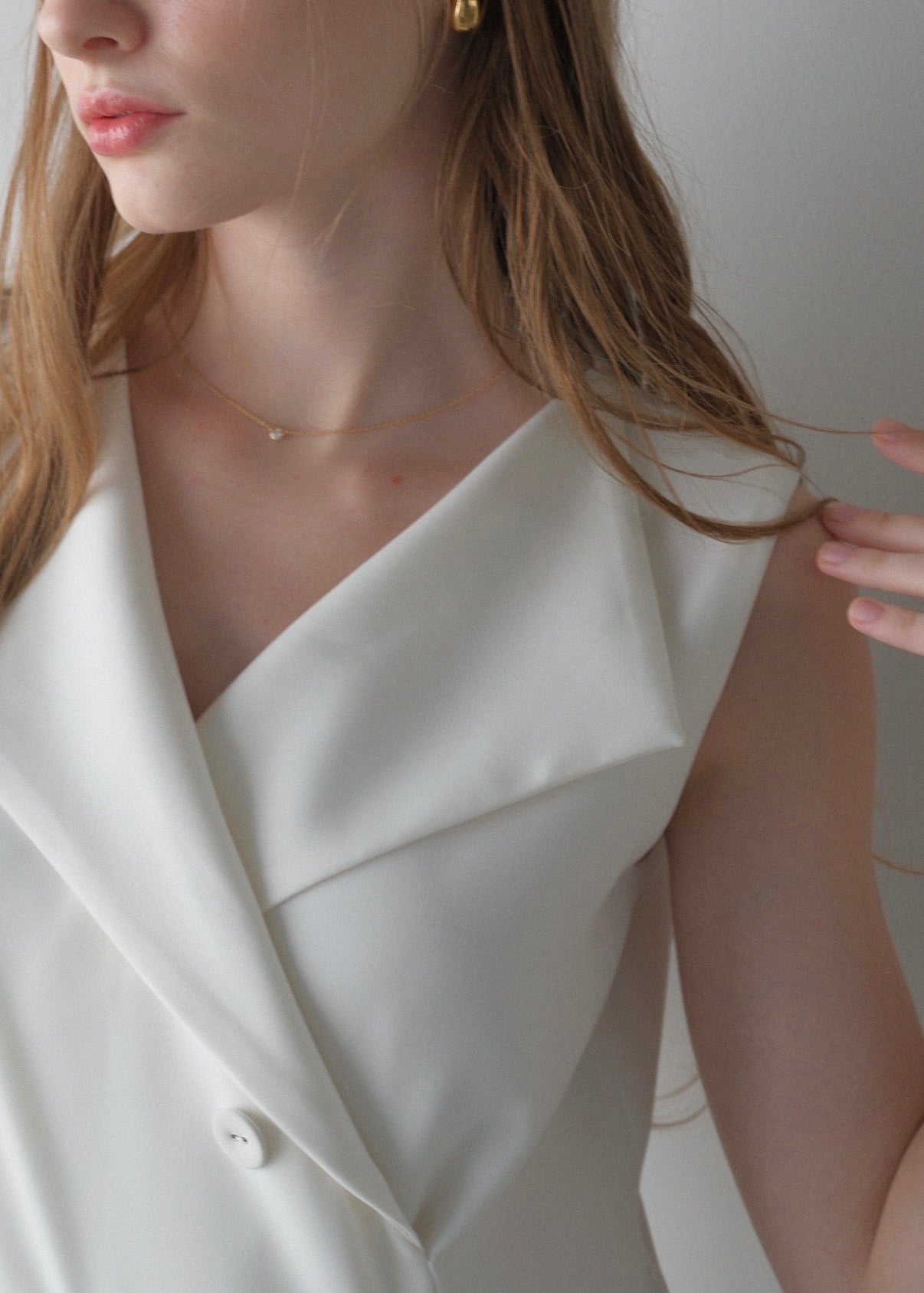 Lady handsome all-in-one / White