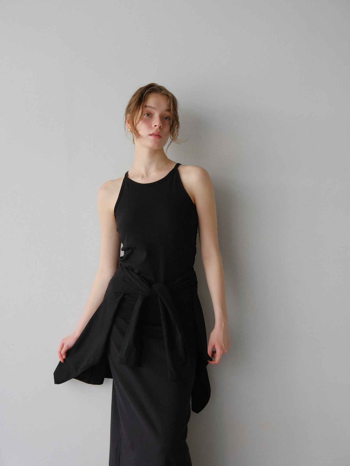 【coming soon】Lady cutsew 3piece -Black