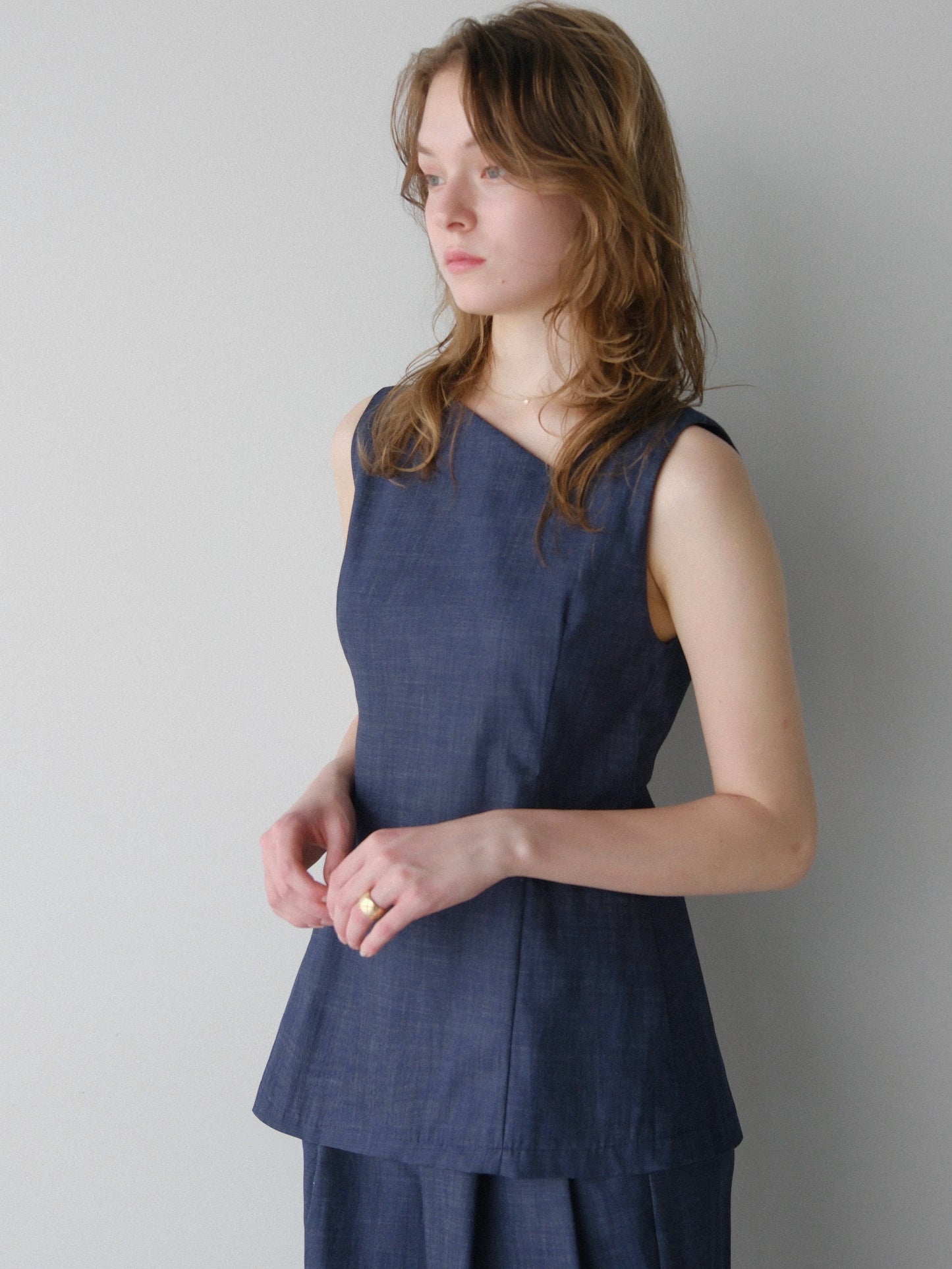 【coming soon】Denim like tops