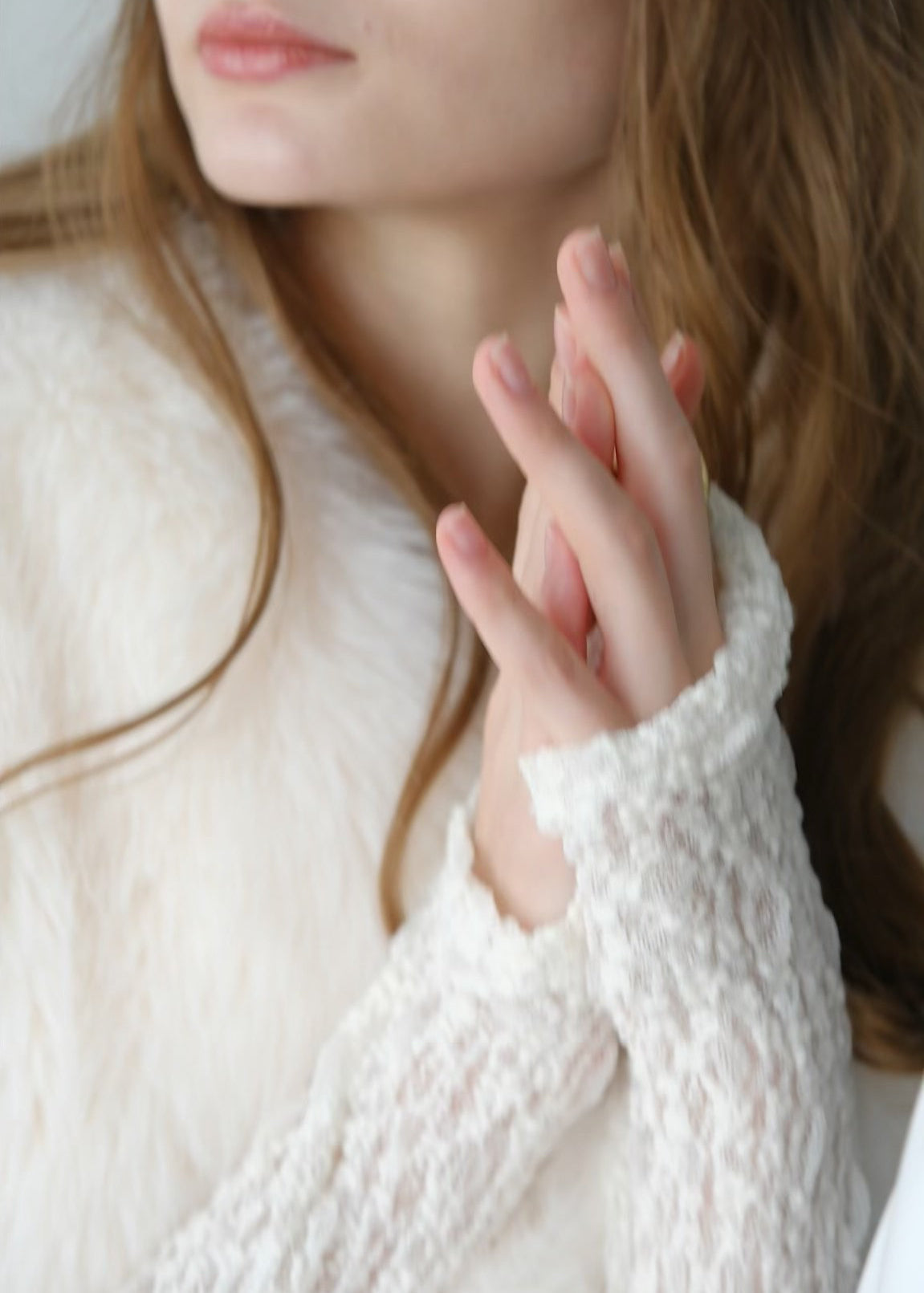 Eco fur vest