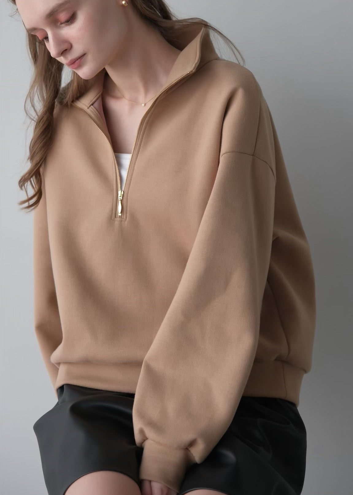(Pre order) Rich half zip