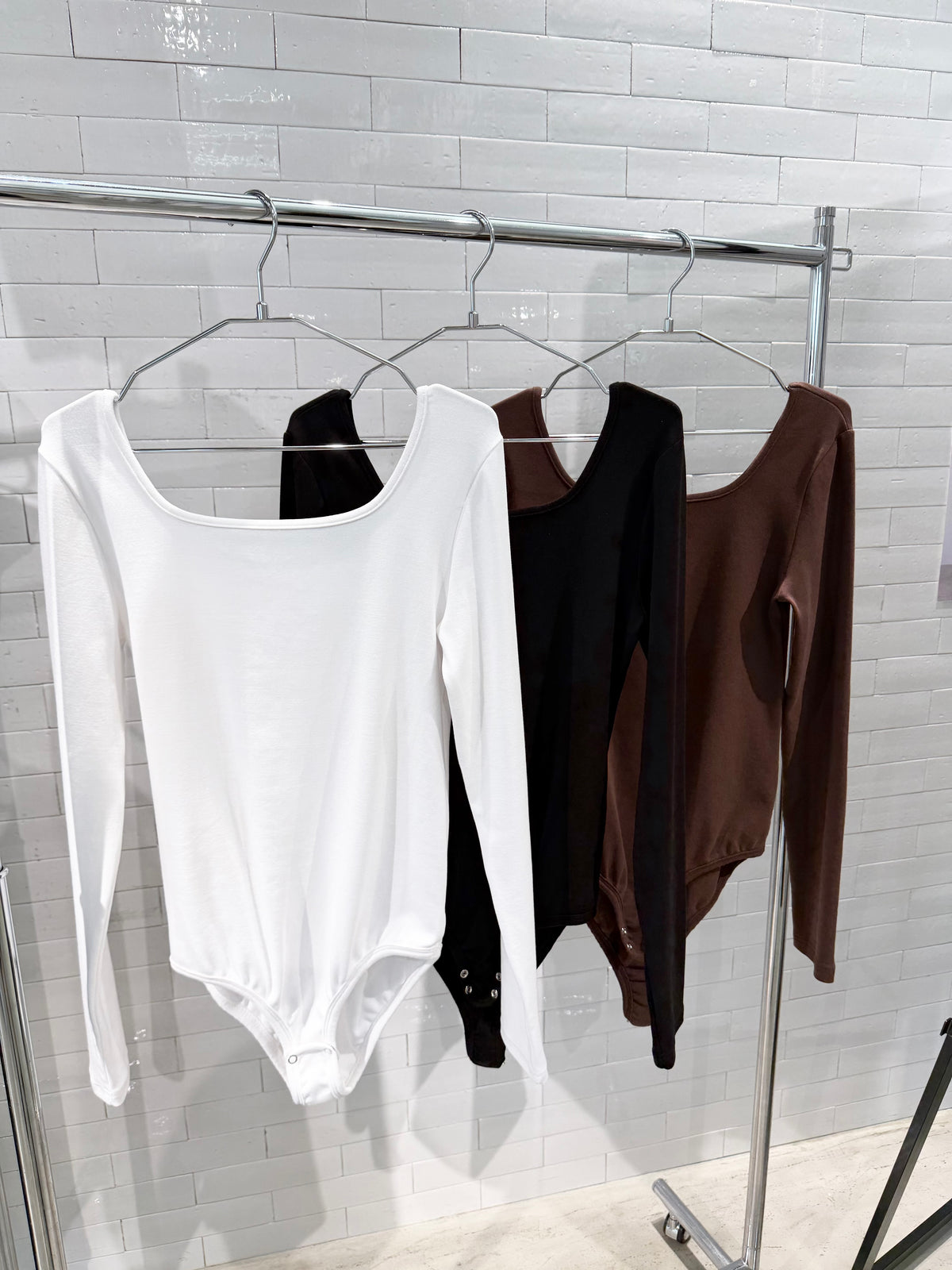 (Pre order) Square neck body suit
