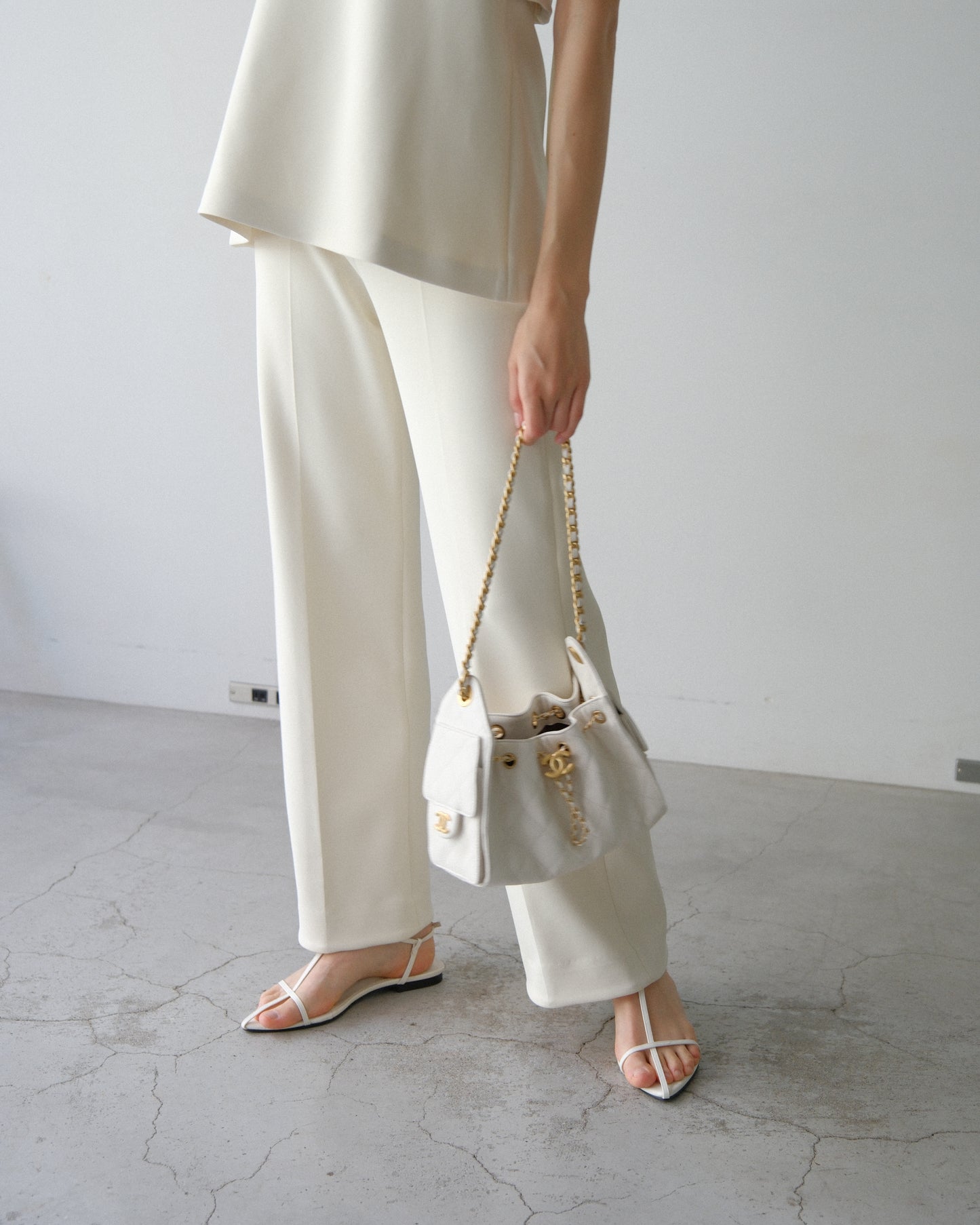 Biraku pants(White)