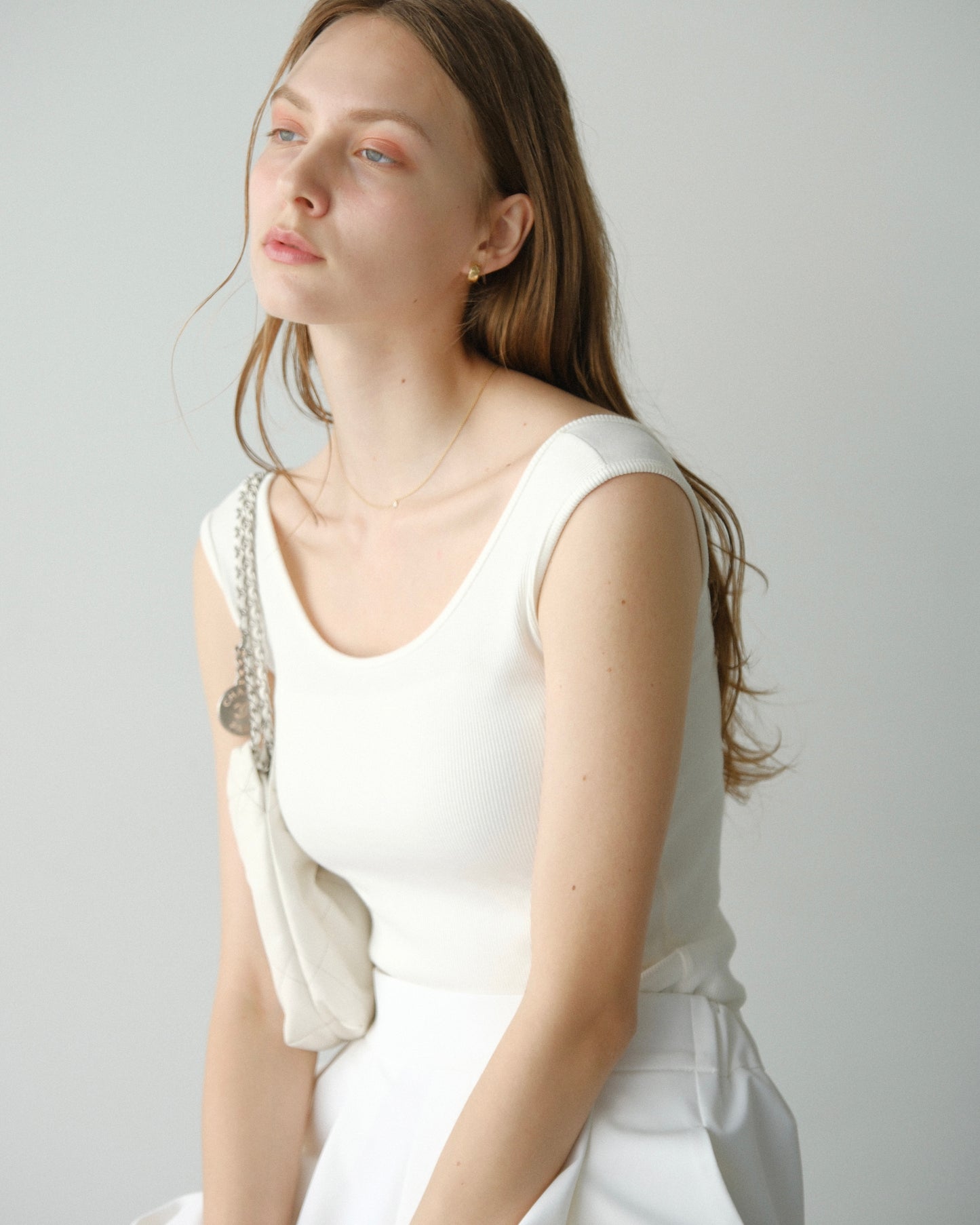 2way Thank top - white