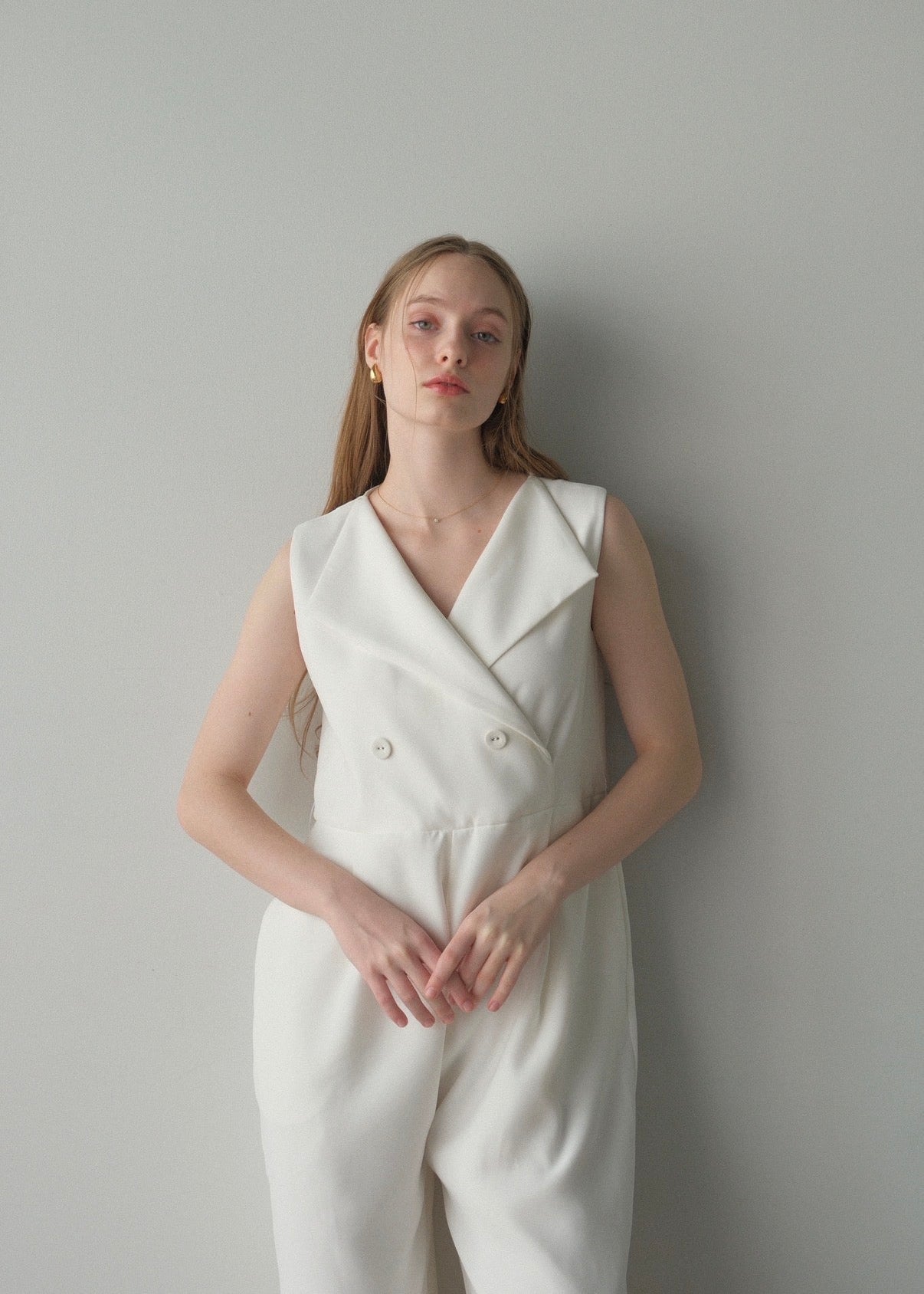 Lady handsome all-in-one / White