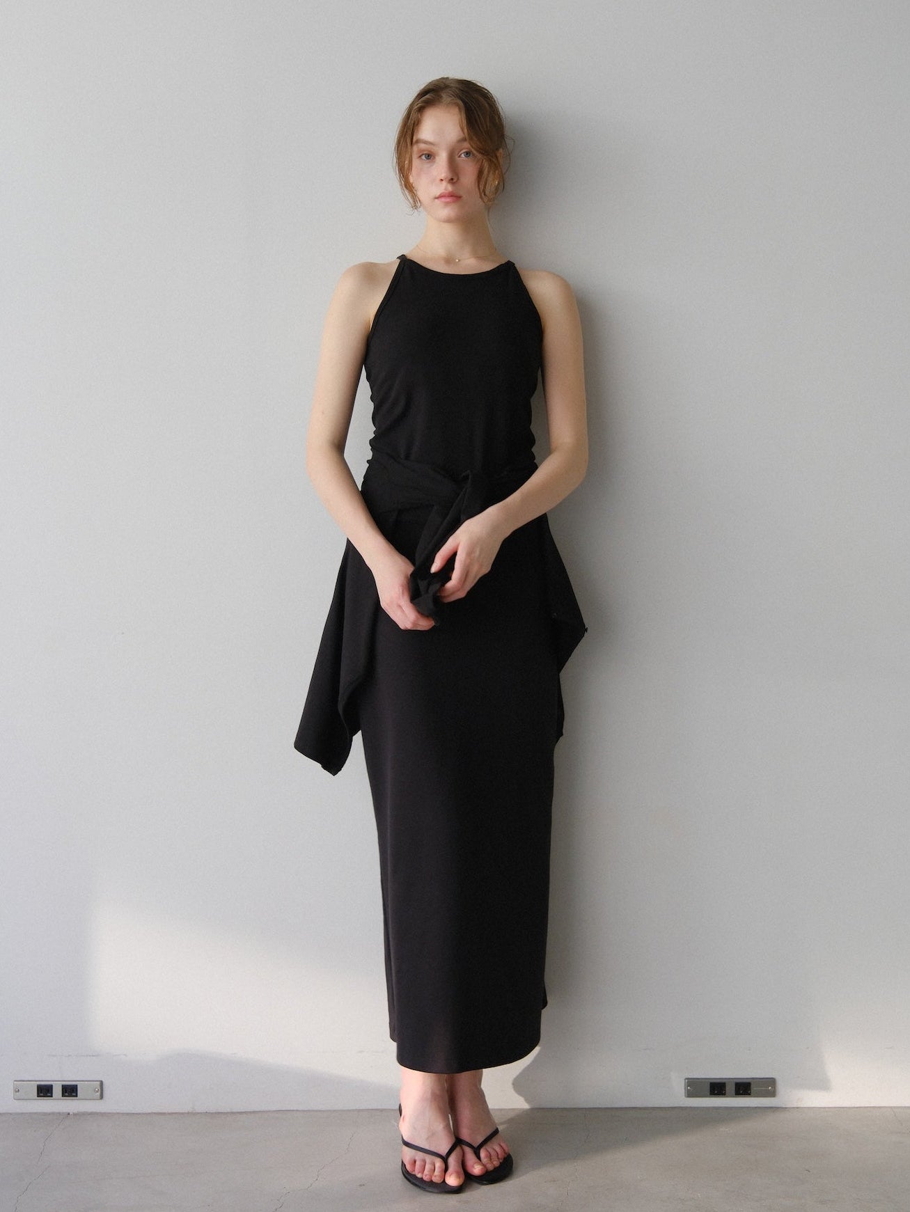 【coming soon】Lady cutsew 3piece -Black