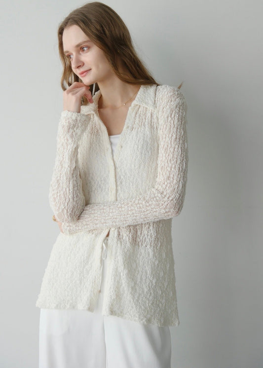 (Pre order) Lady lace shirt