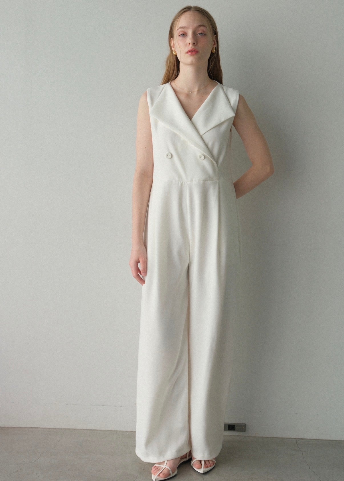Lady handsome all-in-one / White